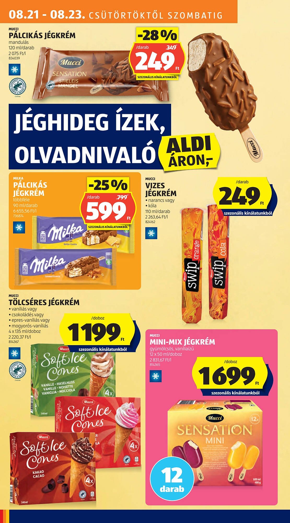 ALDI akciós újság (2025-08-21 - 2025-08-27)