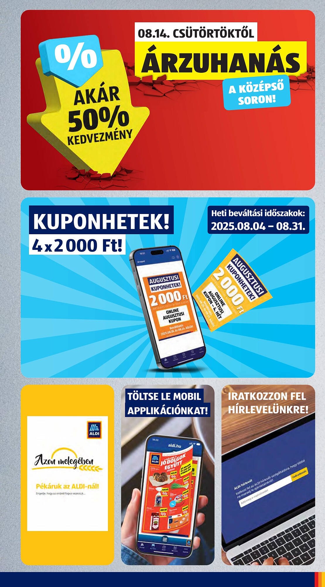 ALDI akciós újság (2025-08-21 - 2025-08-27)