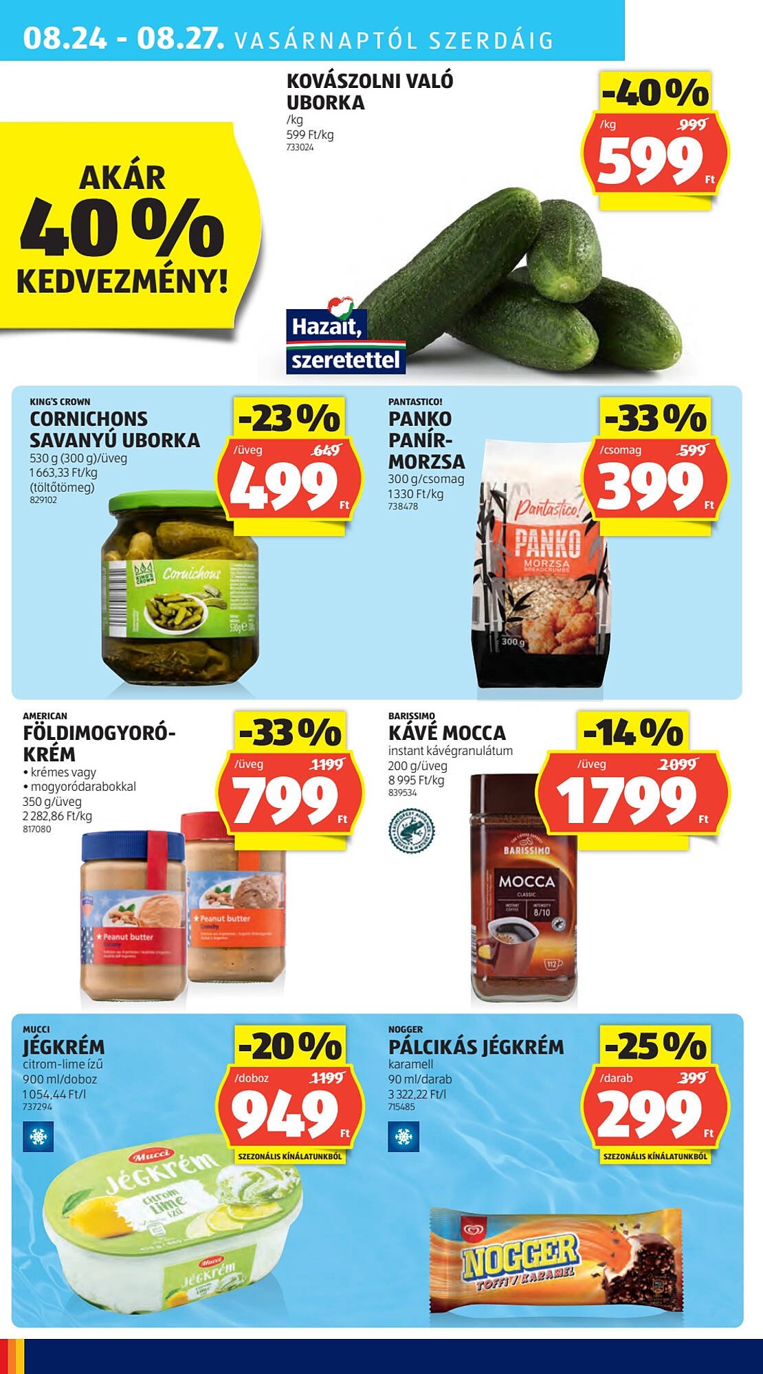 ALDI akciós újság (2025-08-21 - 2025-08-27)