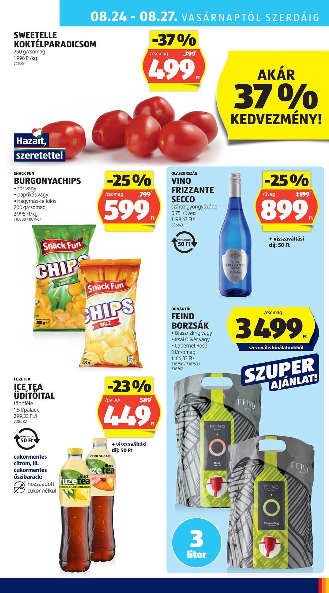 ALDI akciós újság (2025-08-21 - 2025-08-27)