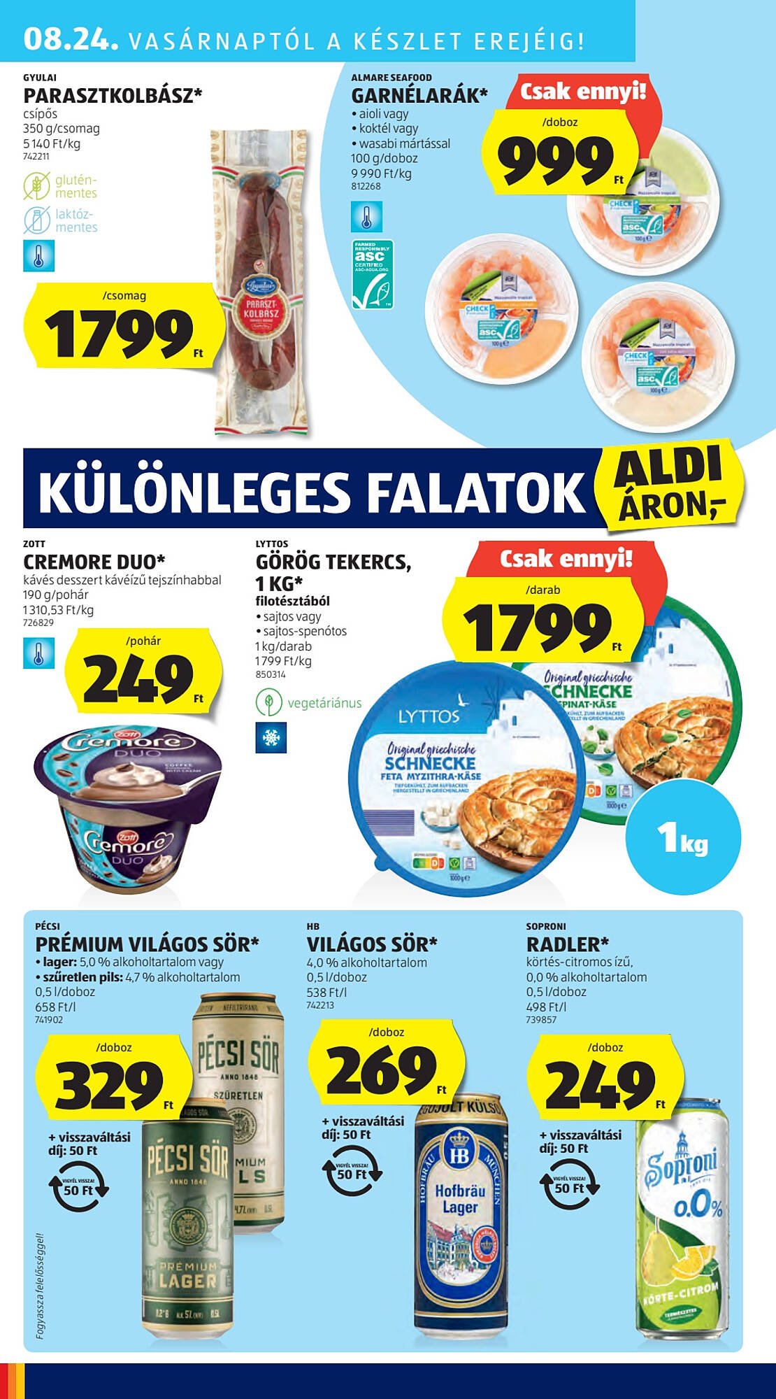 ALDI akciós újság (2025-08-21 - 2025-08-27)
