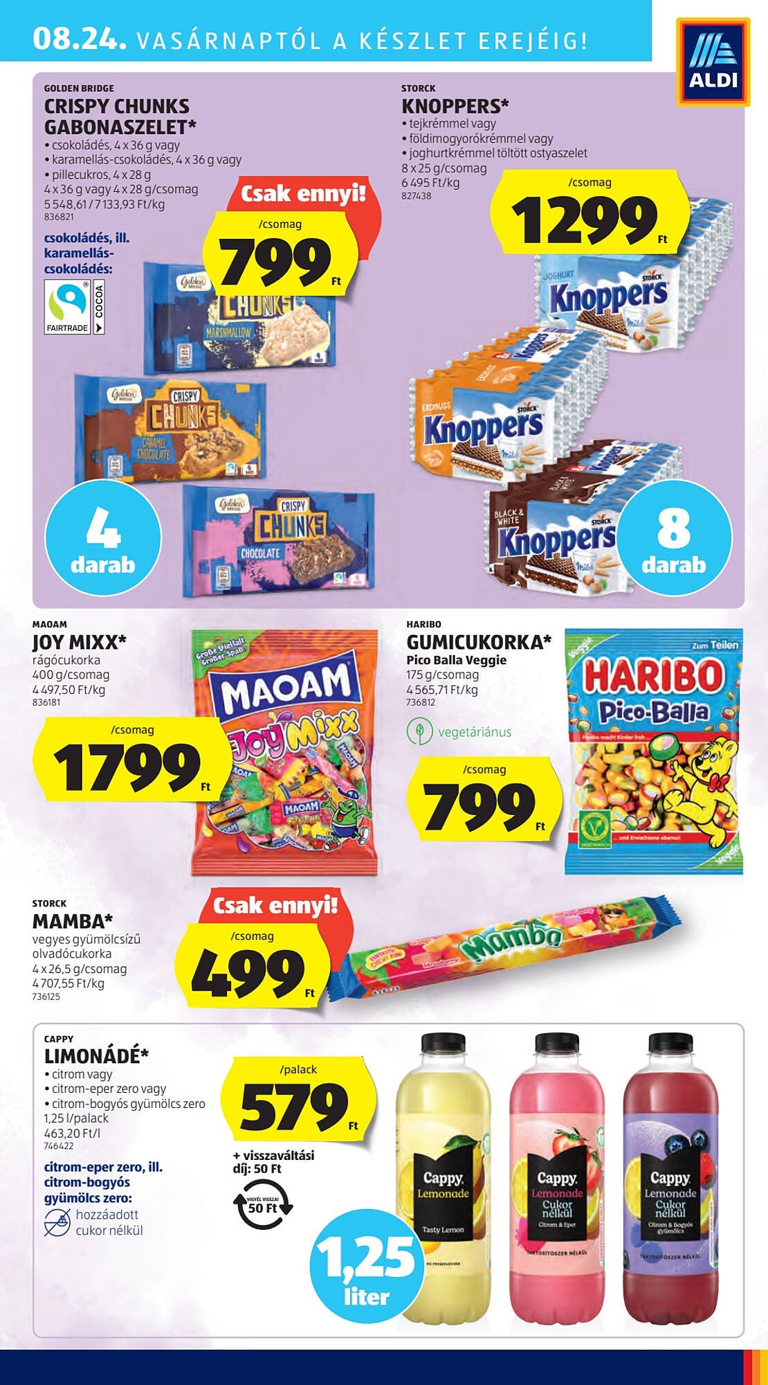 ALDI akciós újság (2025-08-21 - 2025-08-27)