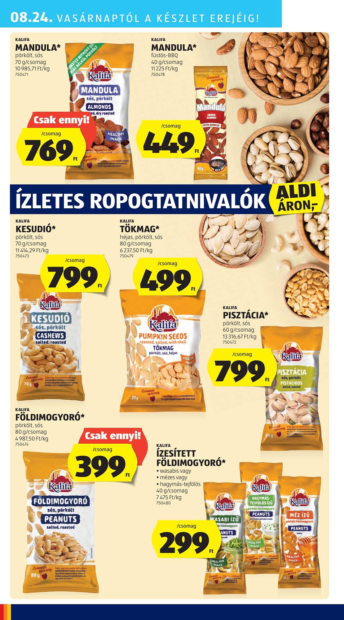 ALDI akciós újság (2025-08-21 - 2025-08-27)