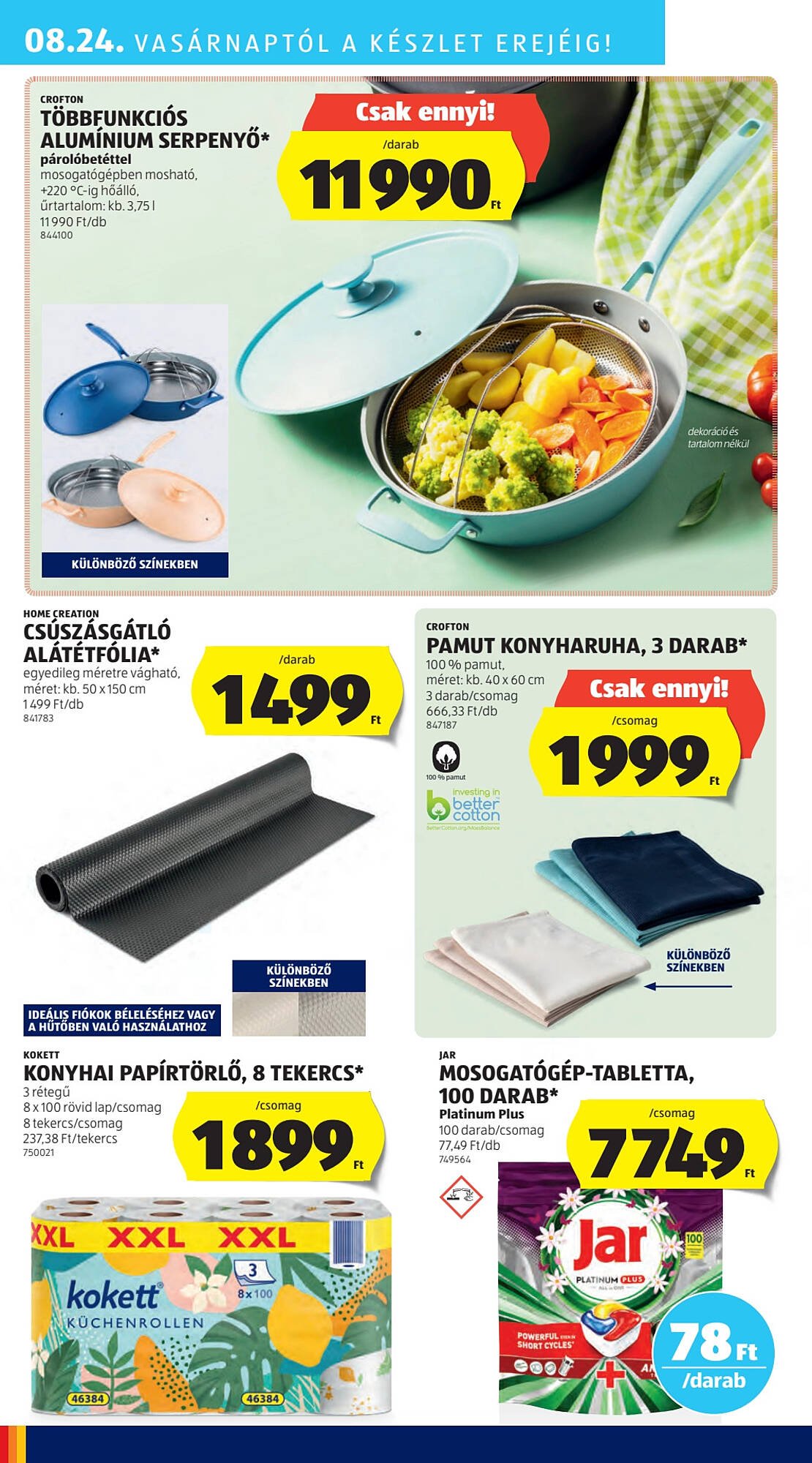 ALDI akciós újság (2025-08-21 - 2025-08-27)