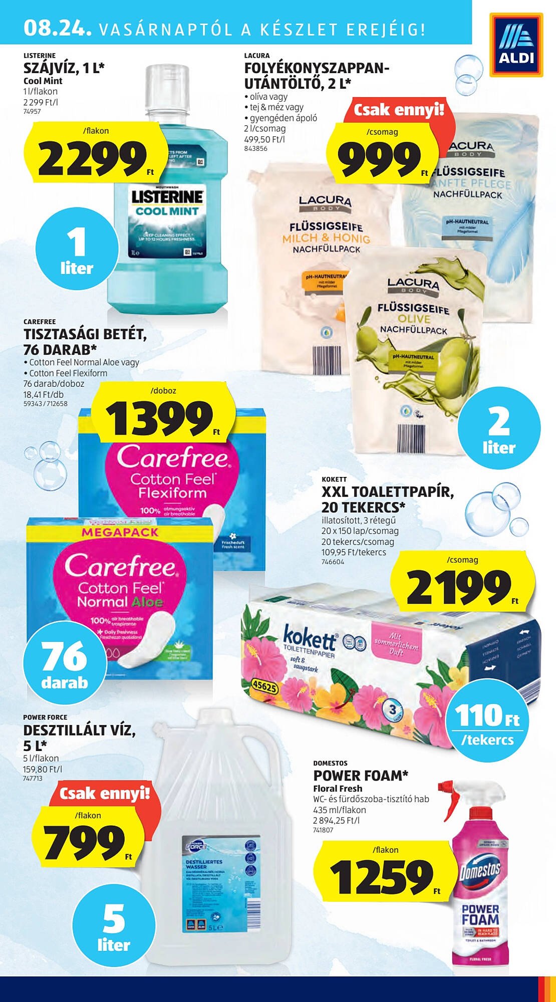 ALDI akciós újság (2025-08-21 - 2025-08-27)