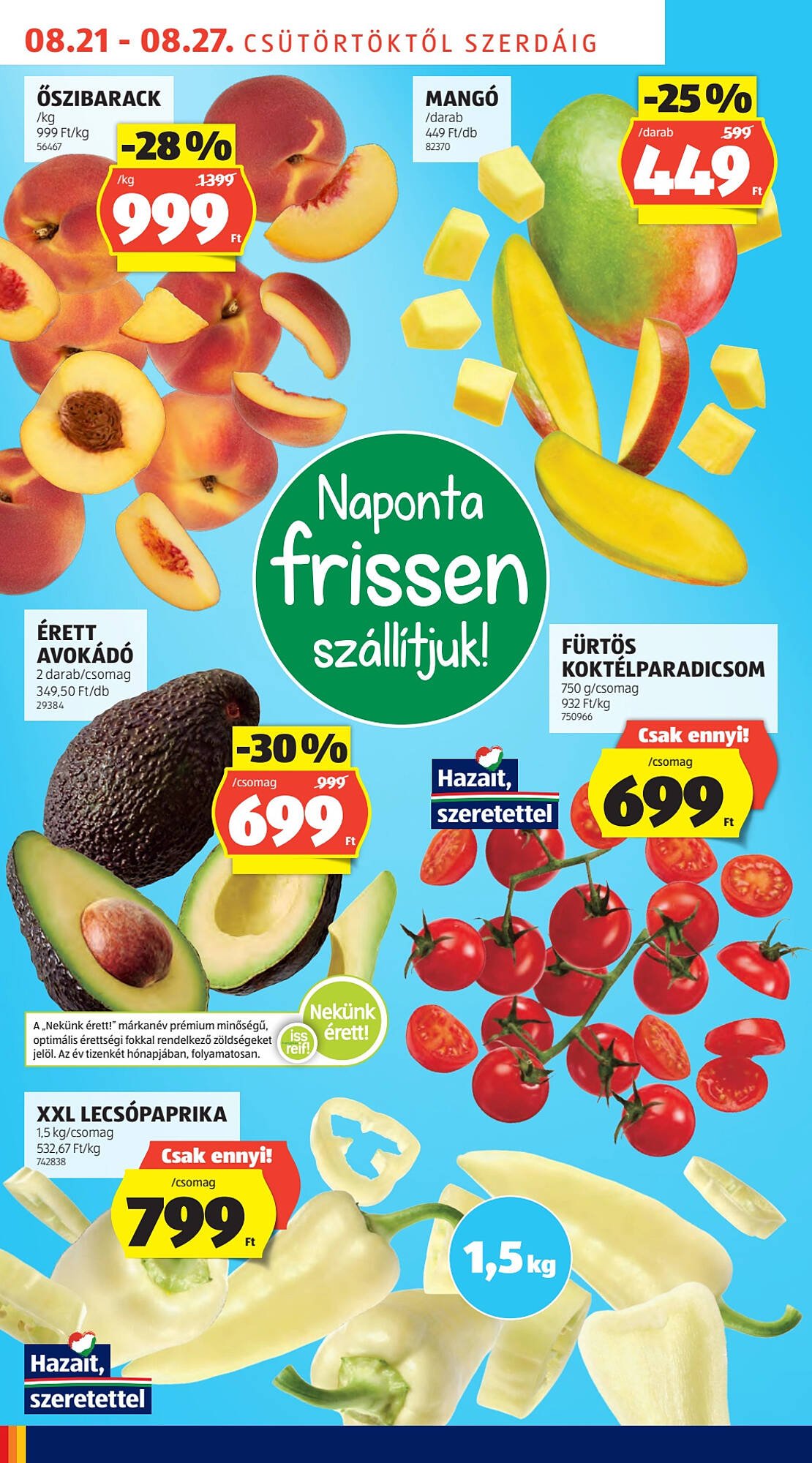 ALDI akciós újság (2025-08-21 - 2025-08-27)