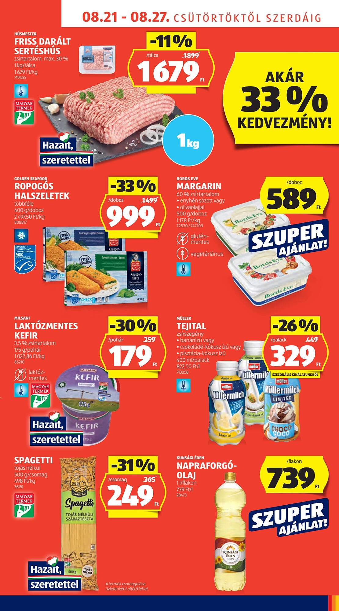 ALDI akciós újság (2025-08-21 - 2025-08-27)
