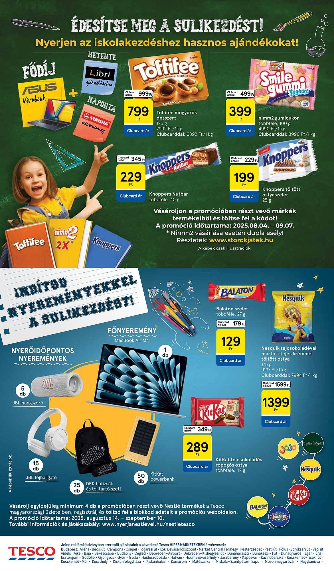 Tesco akciós újság (2025-08-21 - 2025-08-27)