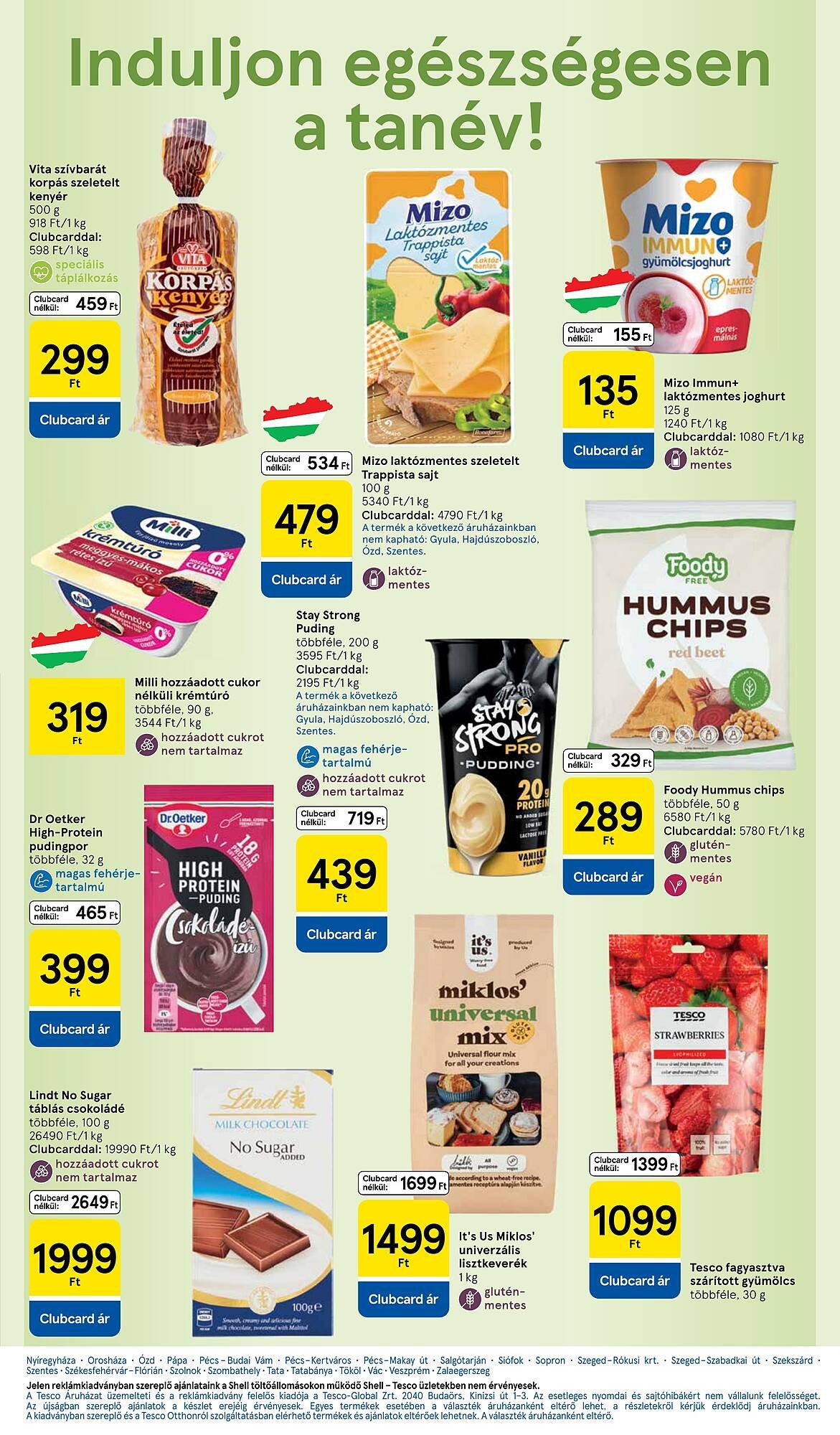 Tesco akciós újság (2025-08-21 - 2025-08-27)