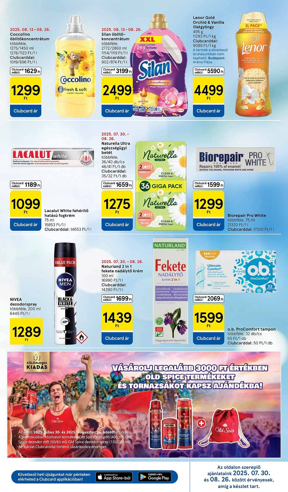 Tesco akciós újság (2025-08-21 - 2025-08-27)