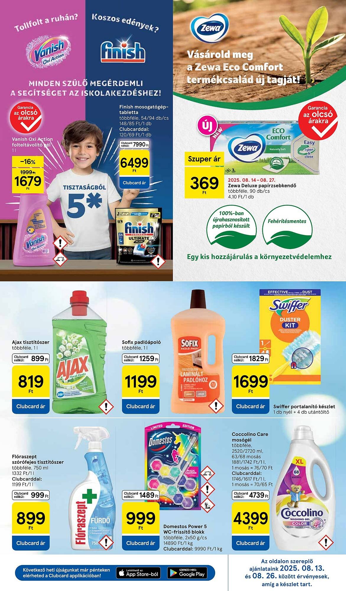 Tesco akciós újság (2025-08-21 - 2025-08-27)