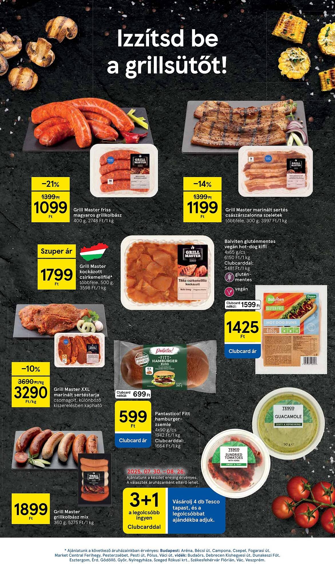 Tesco akciós újság (2025-08-21 - 2025-08-27)