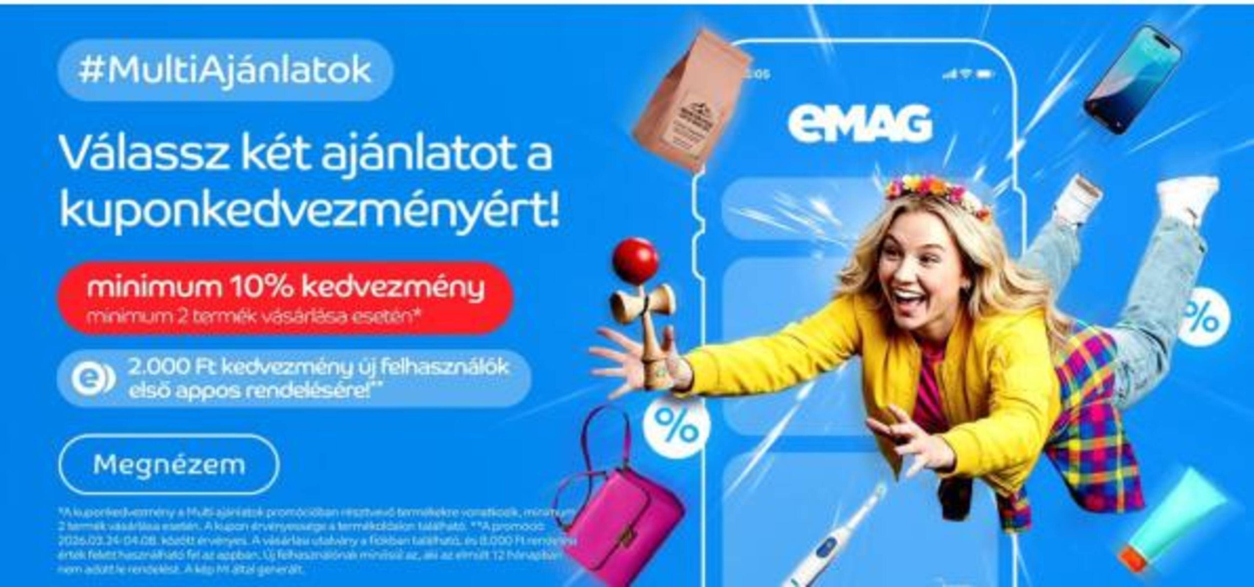 EMAG akciós újság (2026-03-24 - 2026-04-08)