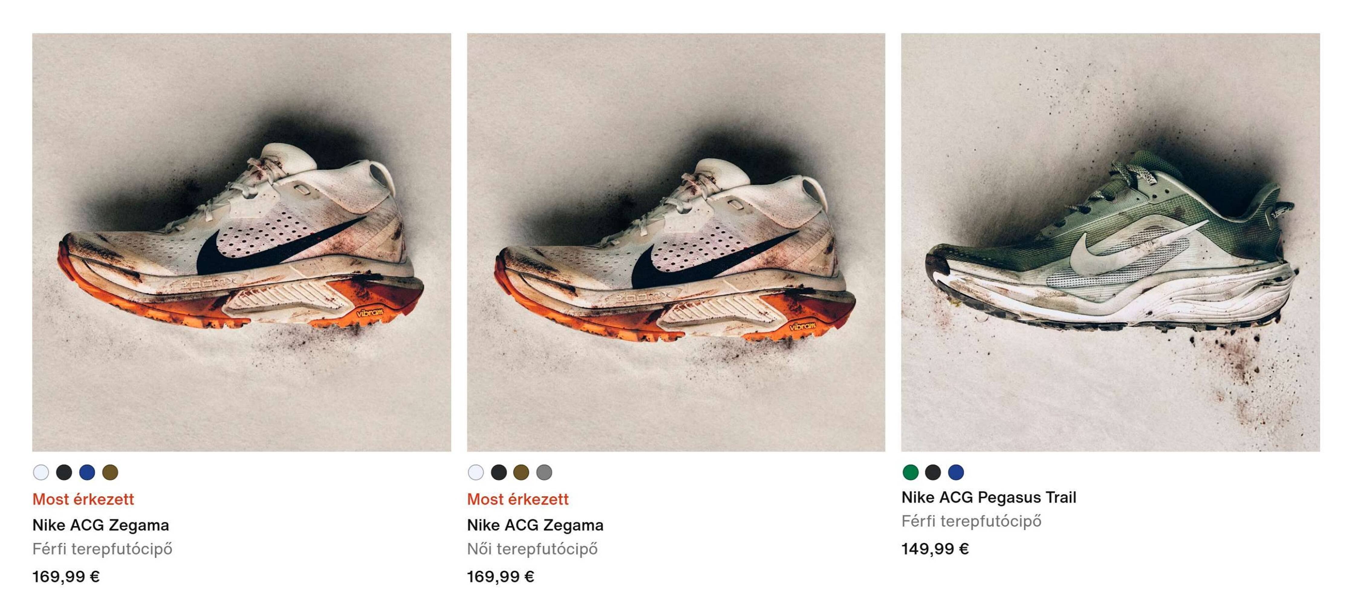 Nike akciós újság