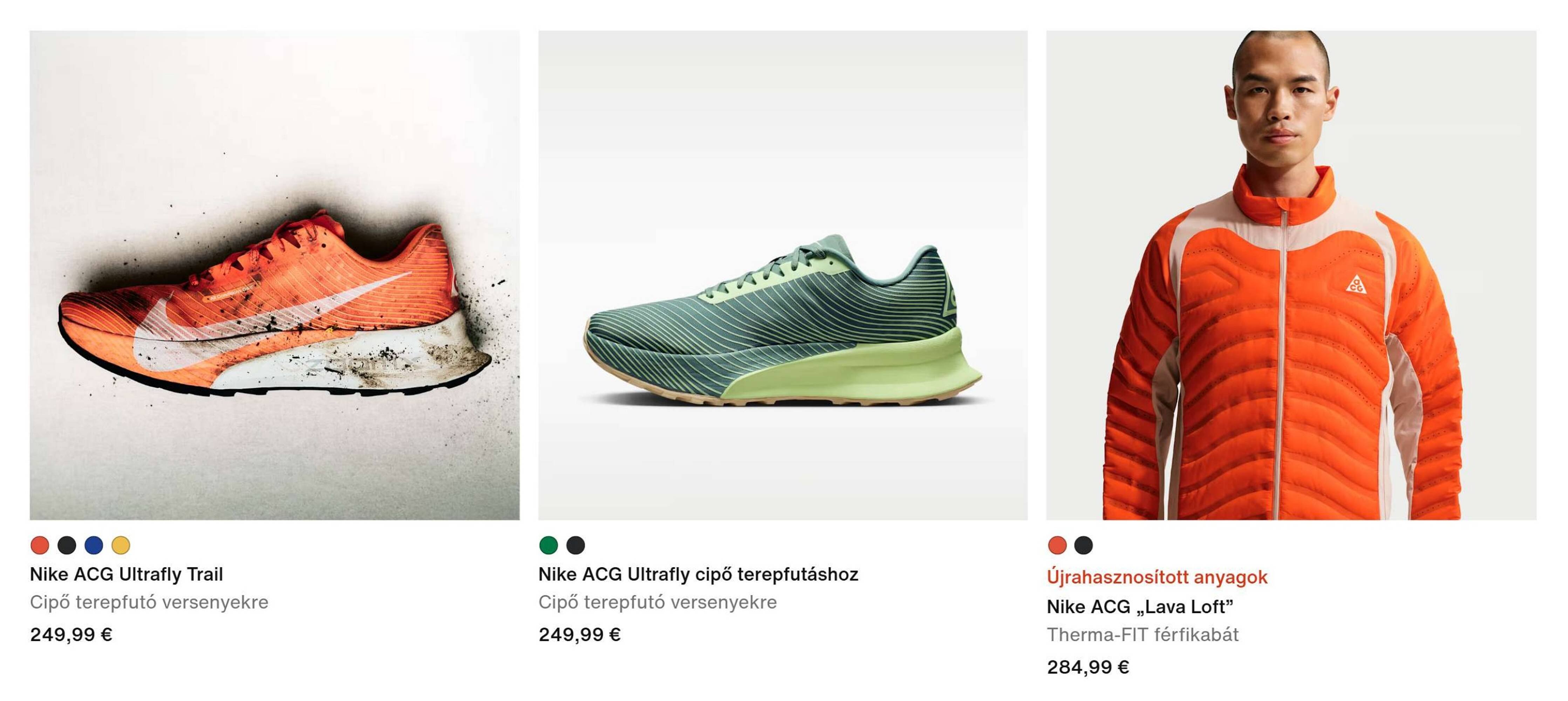 Nike akciós újság