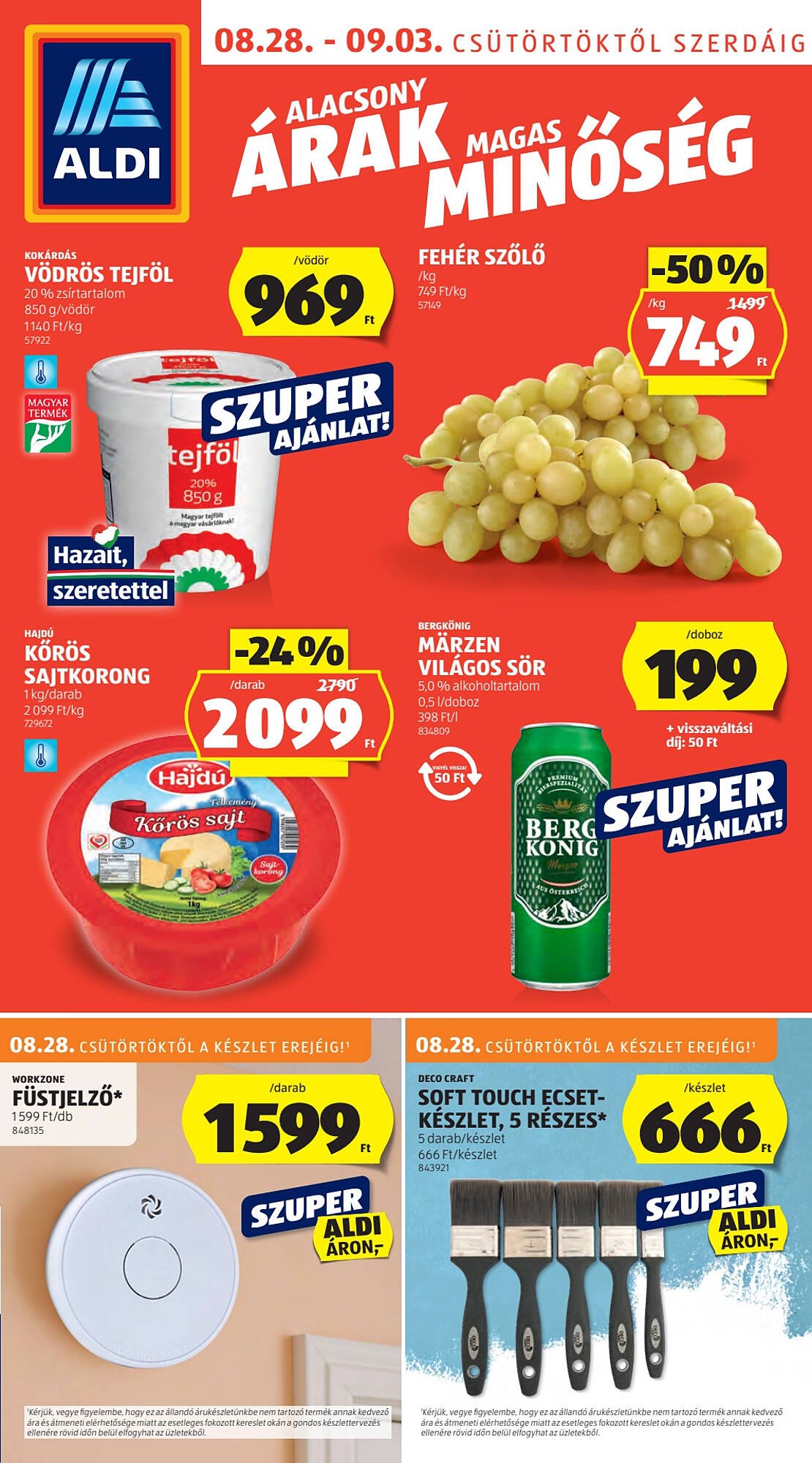 ALDI akciós újság (2025-08-28 - 2025-09-03)