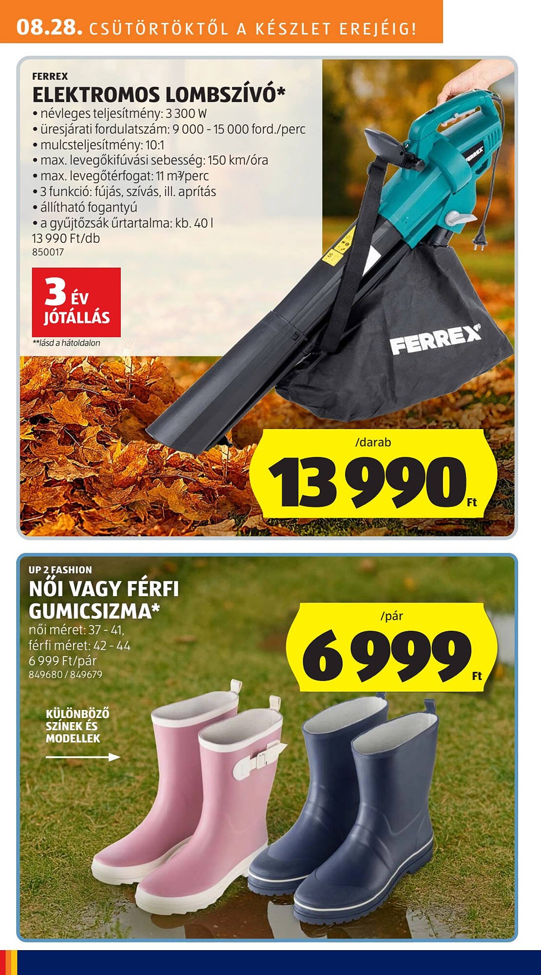 ALDI akciós újság (2025-08-28 - 2025-09-03)