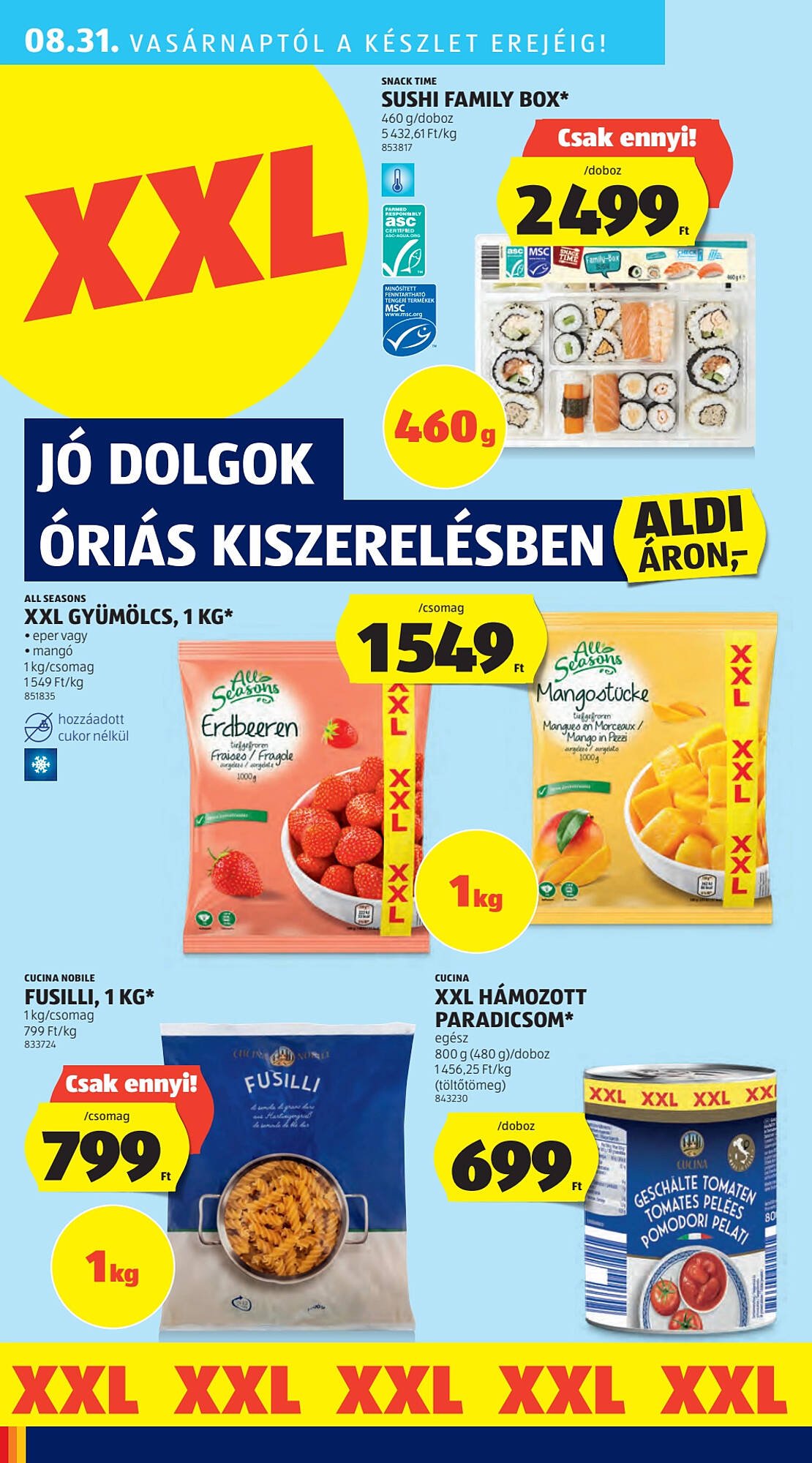 ALDI akciós újság (2025-08-28 - 2025-09-03)