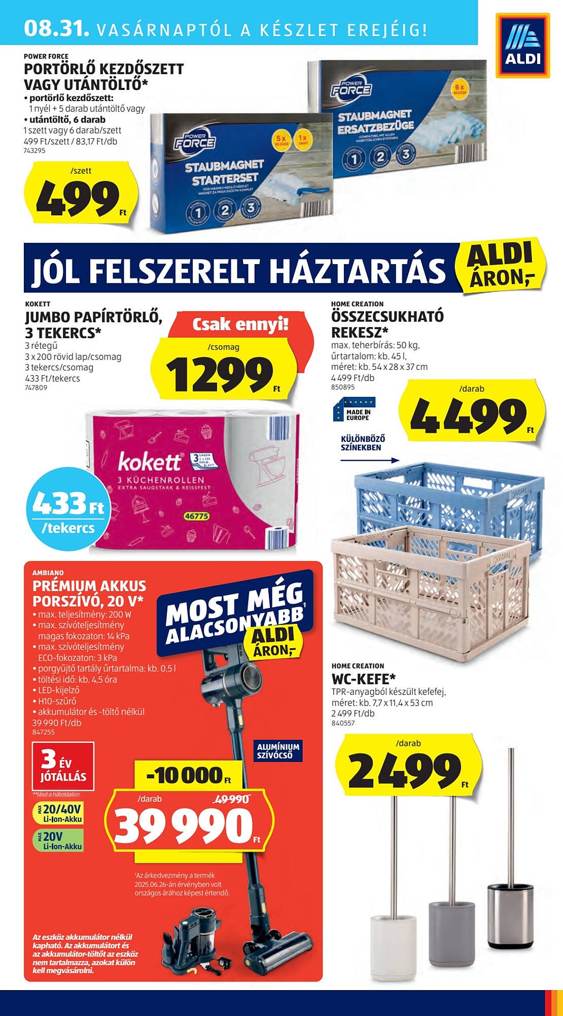 ALDI akciós újság (2025-08-28 - 2025-09-03)
