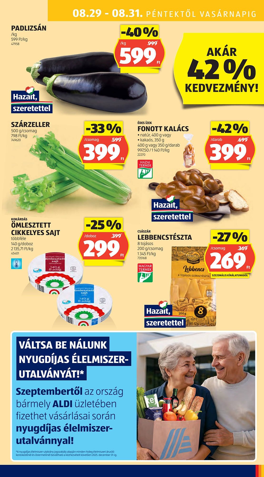 ALDI akciós újság (2025-08-28 - 2025-09-03)