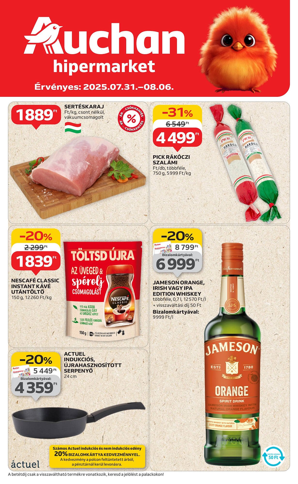 Auchan akciós újság (2025-07-31 - 2025-08-06)