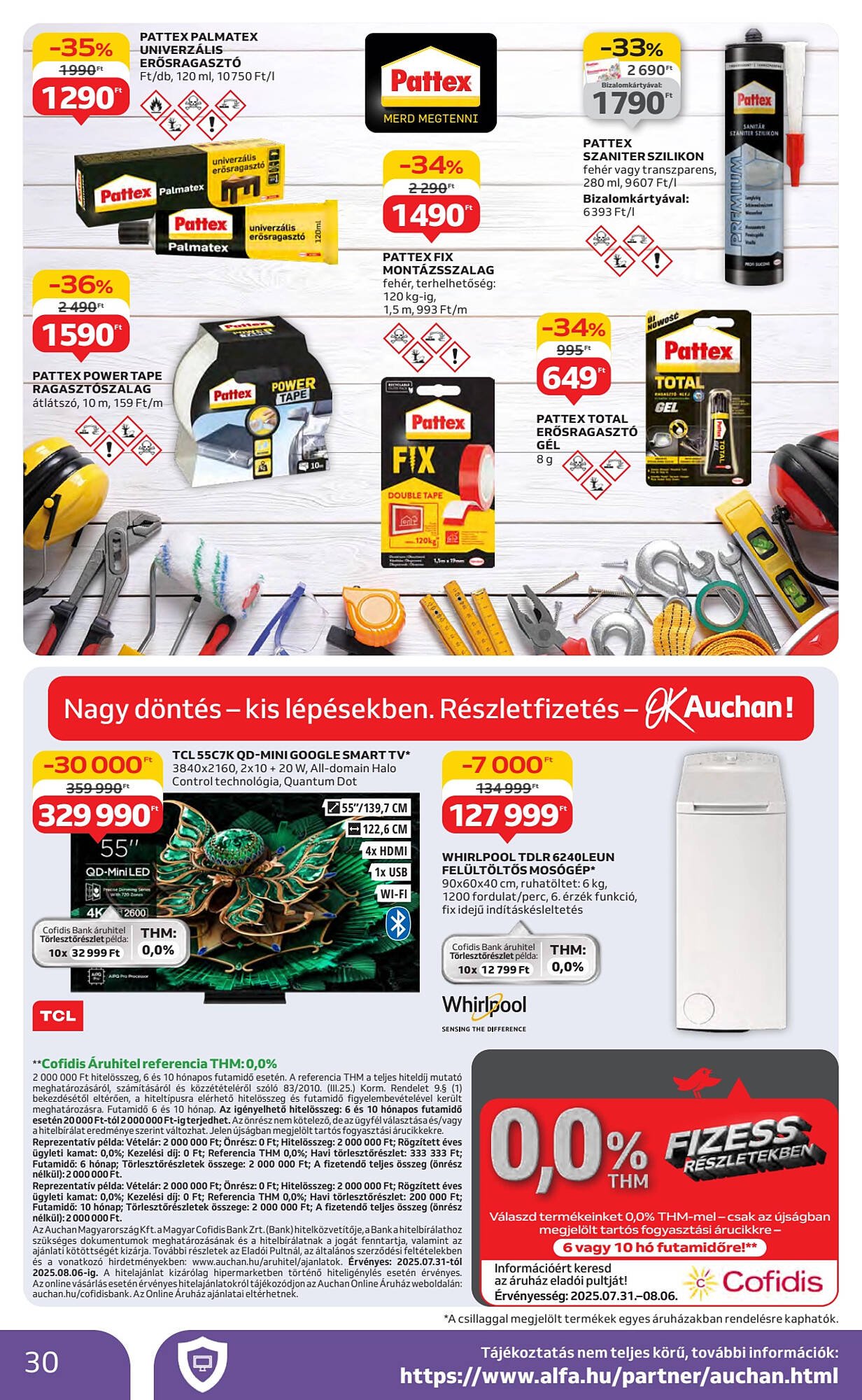 Auchan akciós újság (2025-07-31 - 2025-08-06)