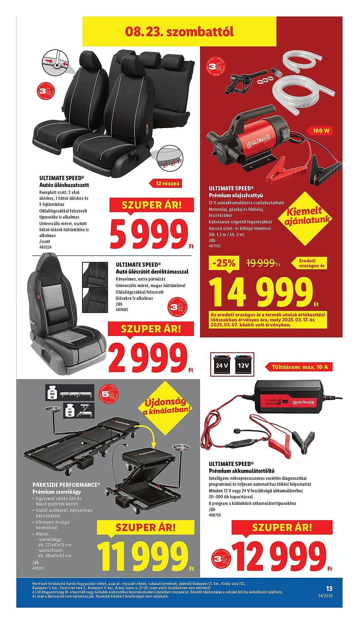 Lidl akciós újság (2025-08-21 - 2025-08-27)