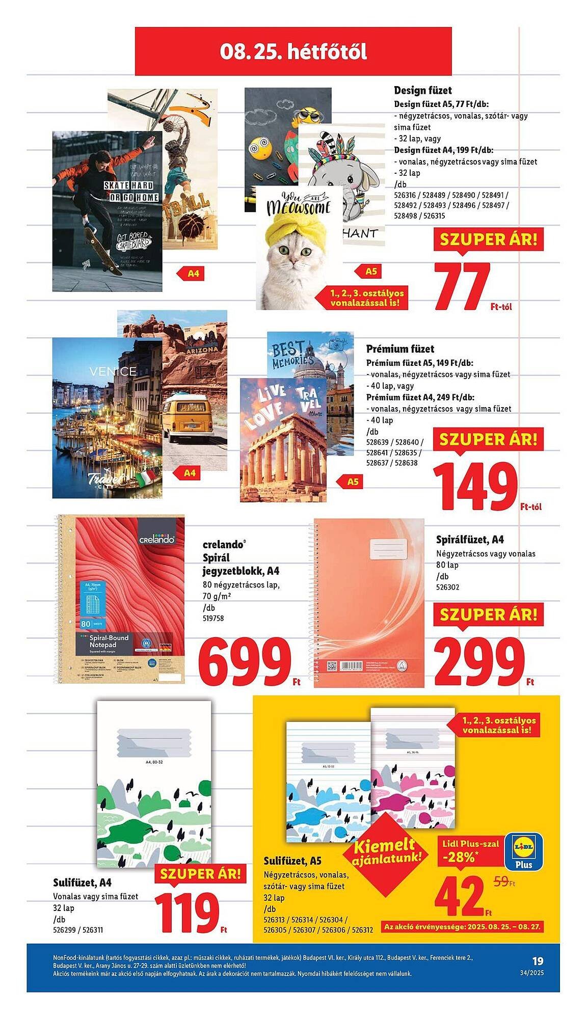 Lidl akciós újság (2025-08-21 - 2025-08-27)