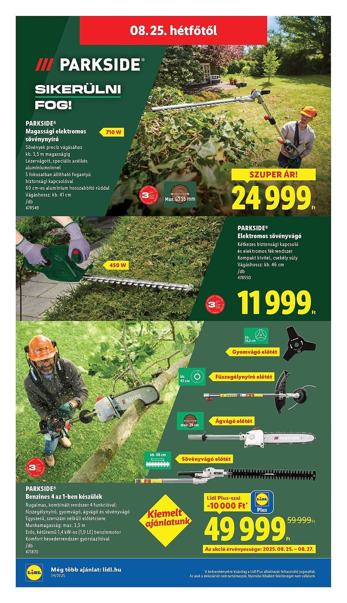 Lidl akciós újság (2025-08-21 - 2025-08-27)