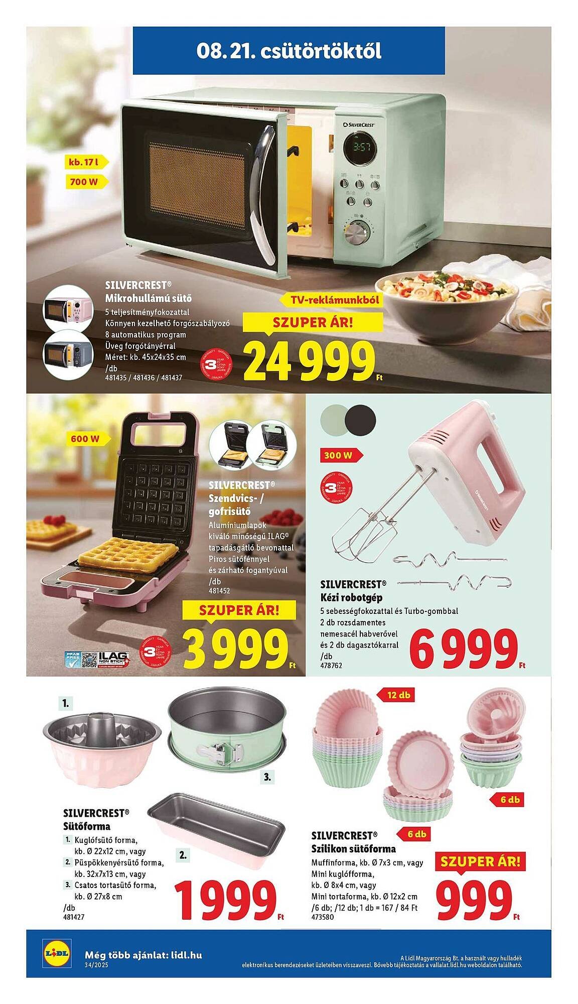 Lidl akciós újság (2025-08-21 - 2025-08-27)