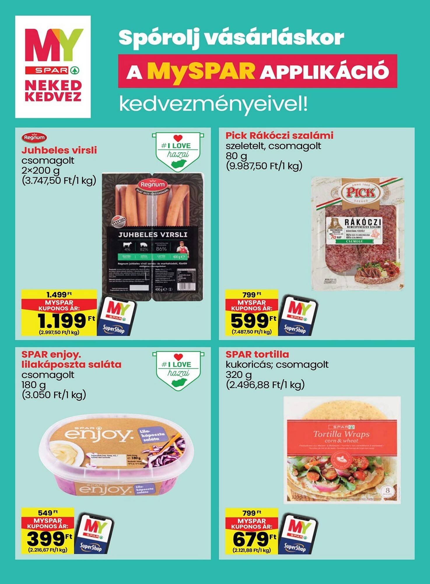 Spar akciós újság (2025-08-21 - 2025-08-27)