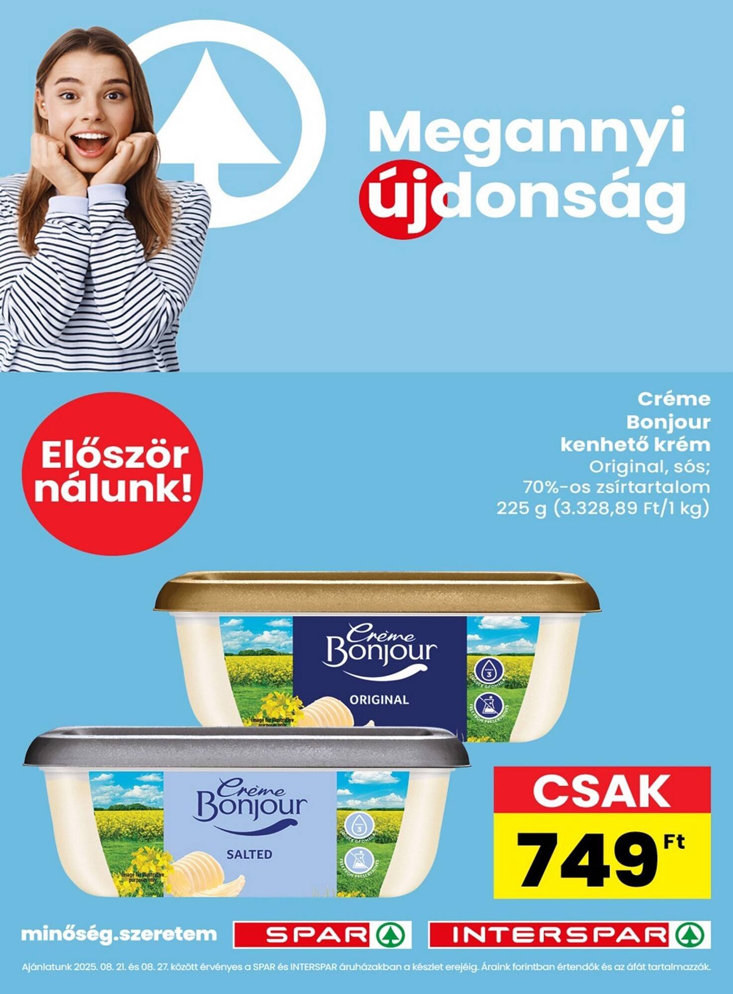 Spar akciós újság (2025-08-21 - 2025-08-27)