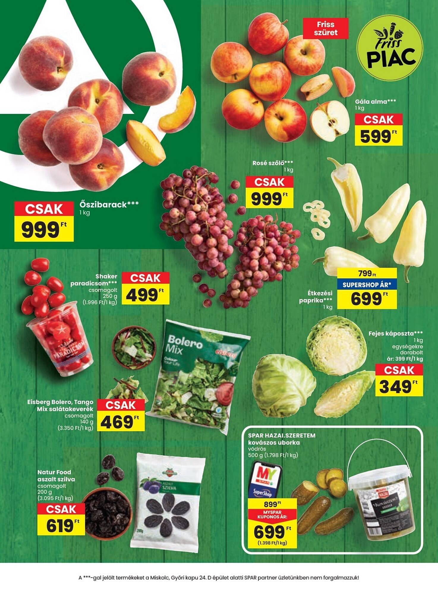 Spar akciós újság (2025-08-21 - 2025-08-27)