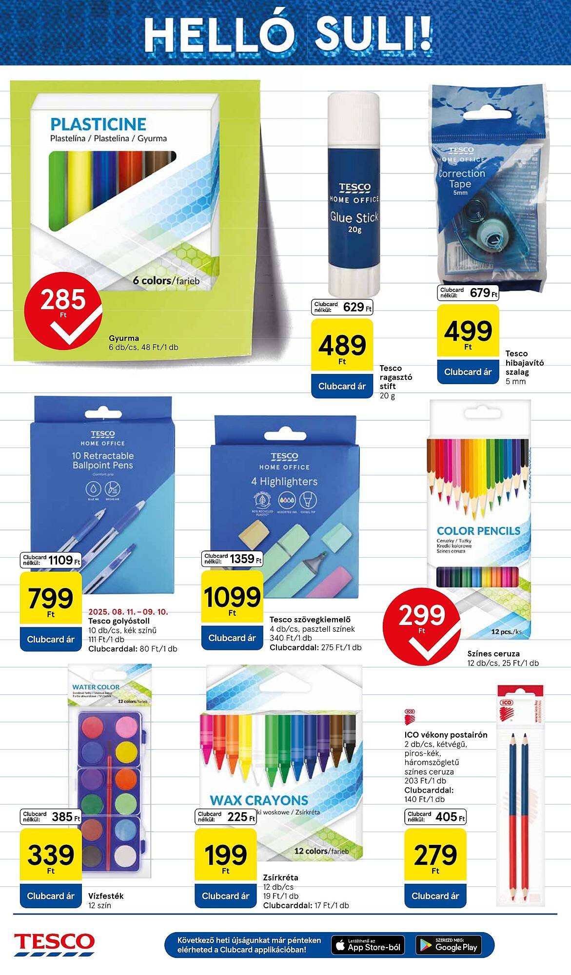 Tesco akciós újság (2025-08-07 - 2025-08-13)