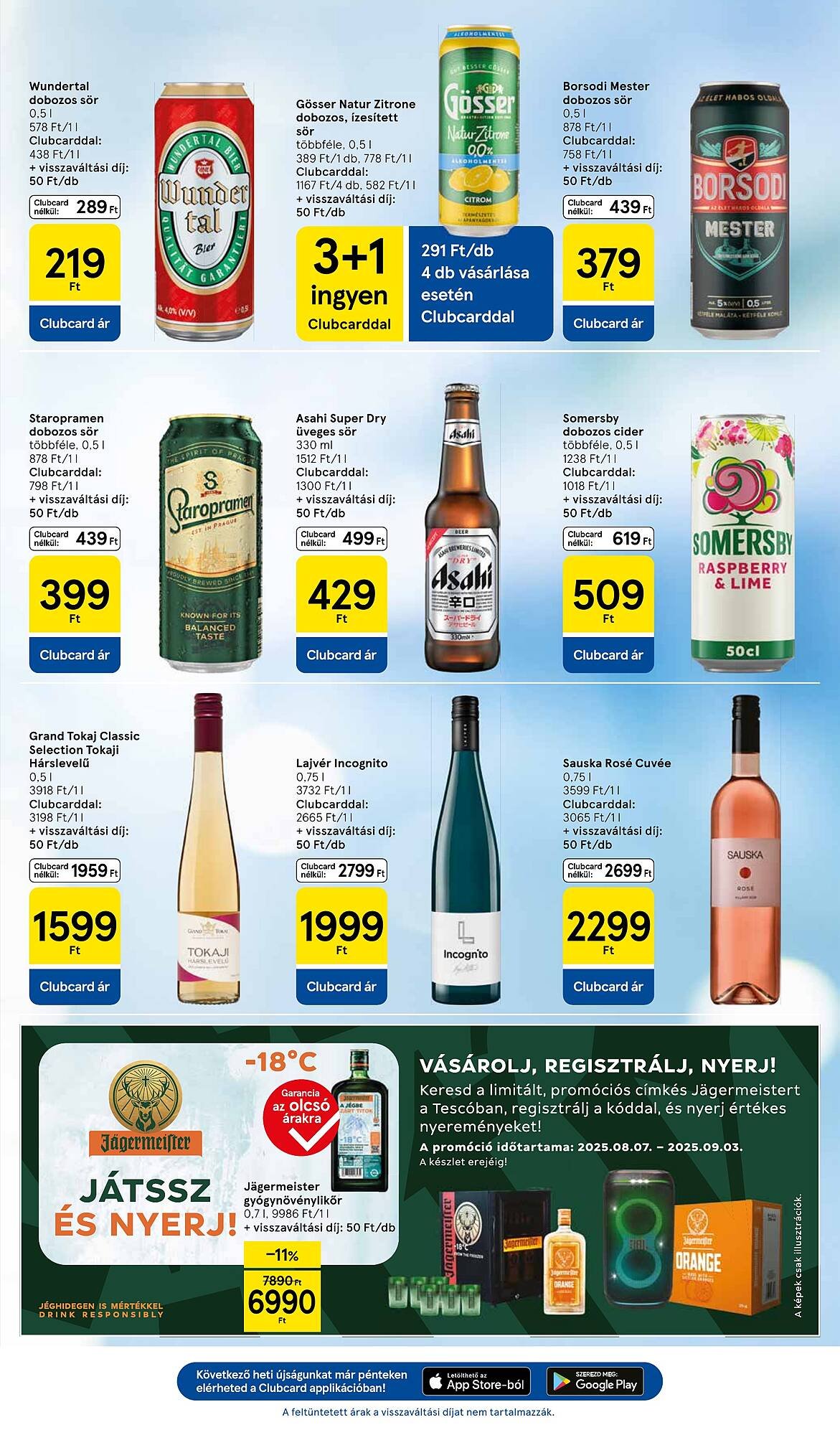 Tesco akciós újság (2025-08-07 - 2025-08-13)