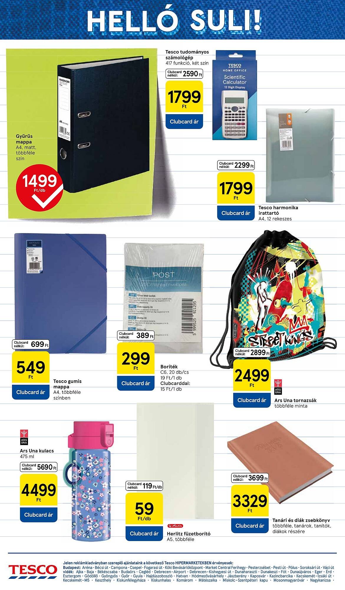 Tesco akciós újság (2025-08-07 - 2025-08-13)