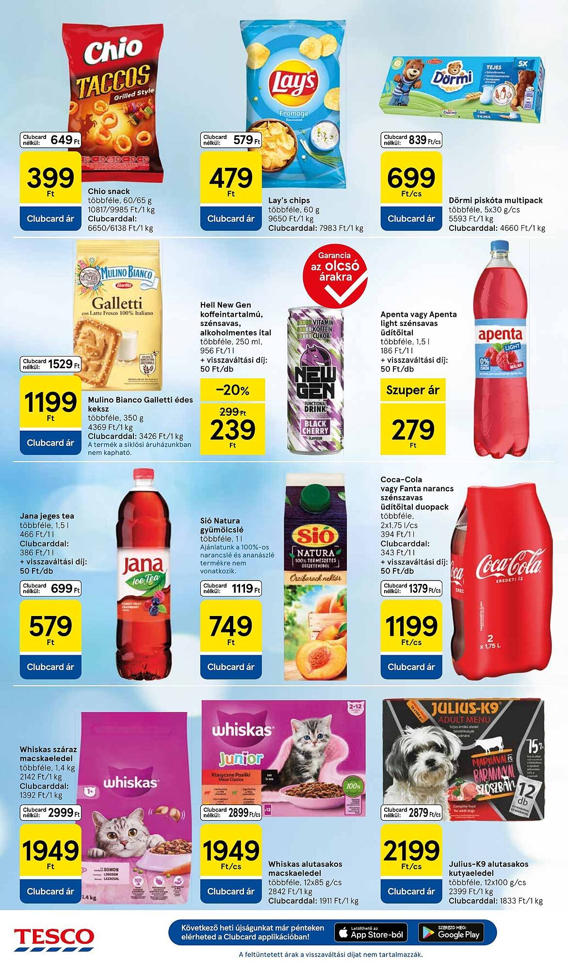 Tesco akciós újság (2025-08-07 - 2025-08-13)