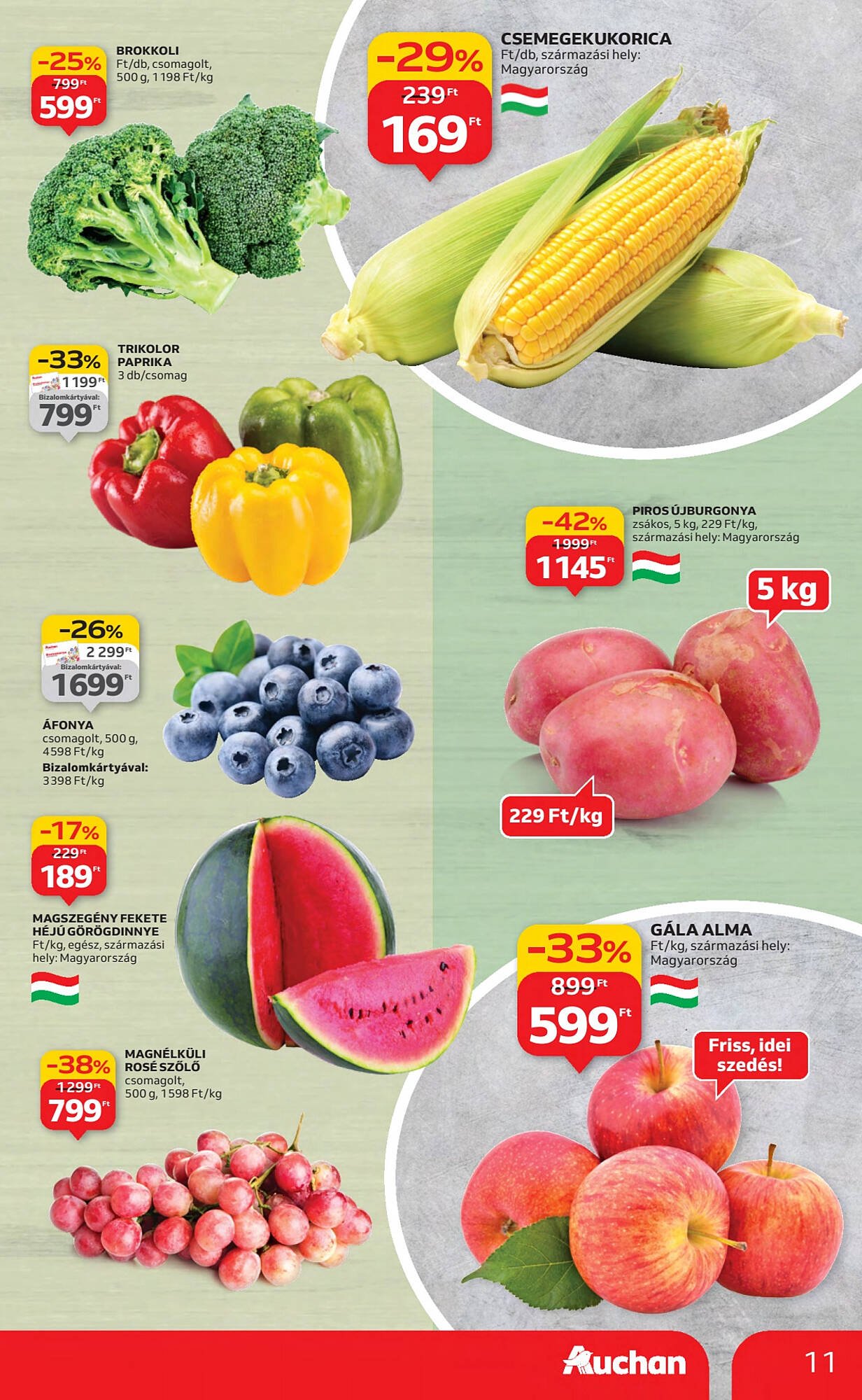 Auchan akciós újság (2025-08-21 - 2025-08-27)