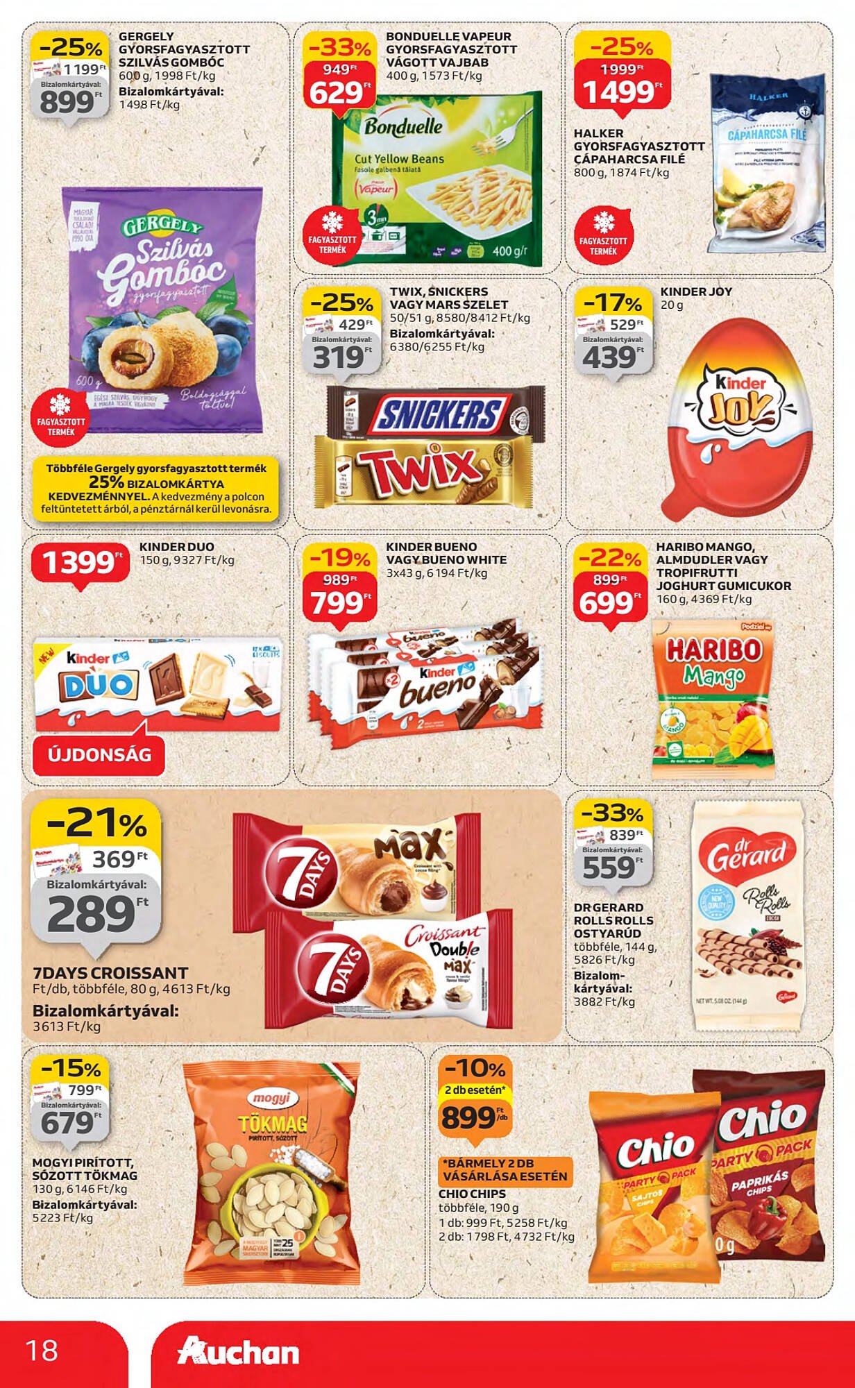 Auchan akciós újság (2025-08-21 - 2025-08-27)