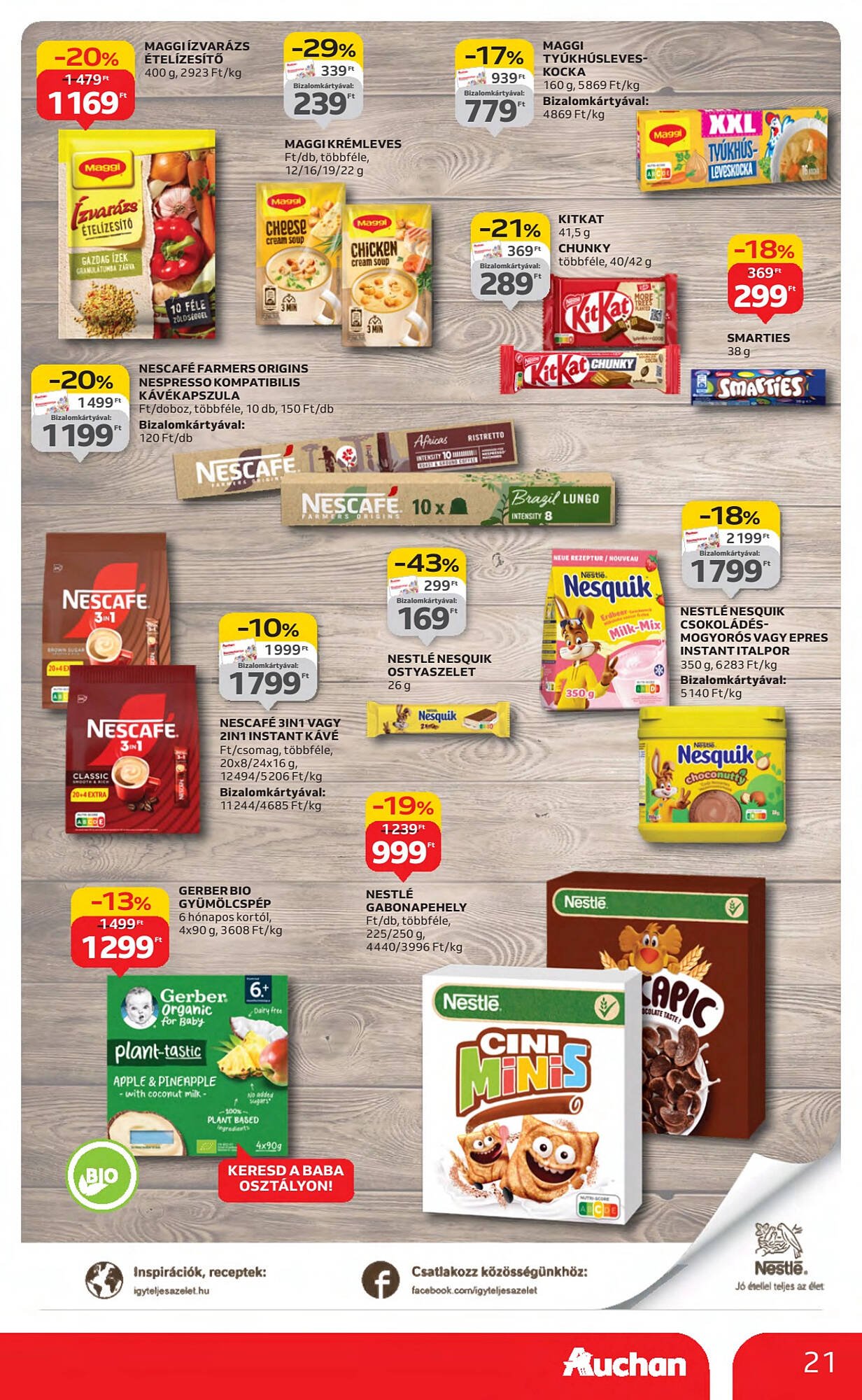 Auchan akciós újság (2025-08-21 - 2025-08-27)