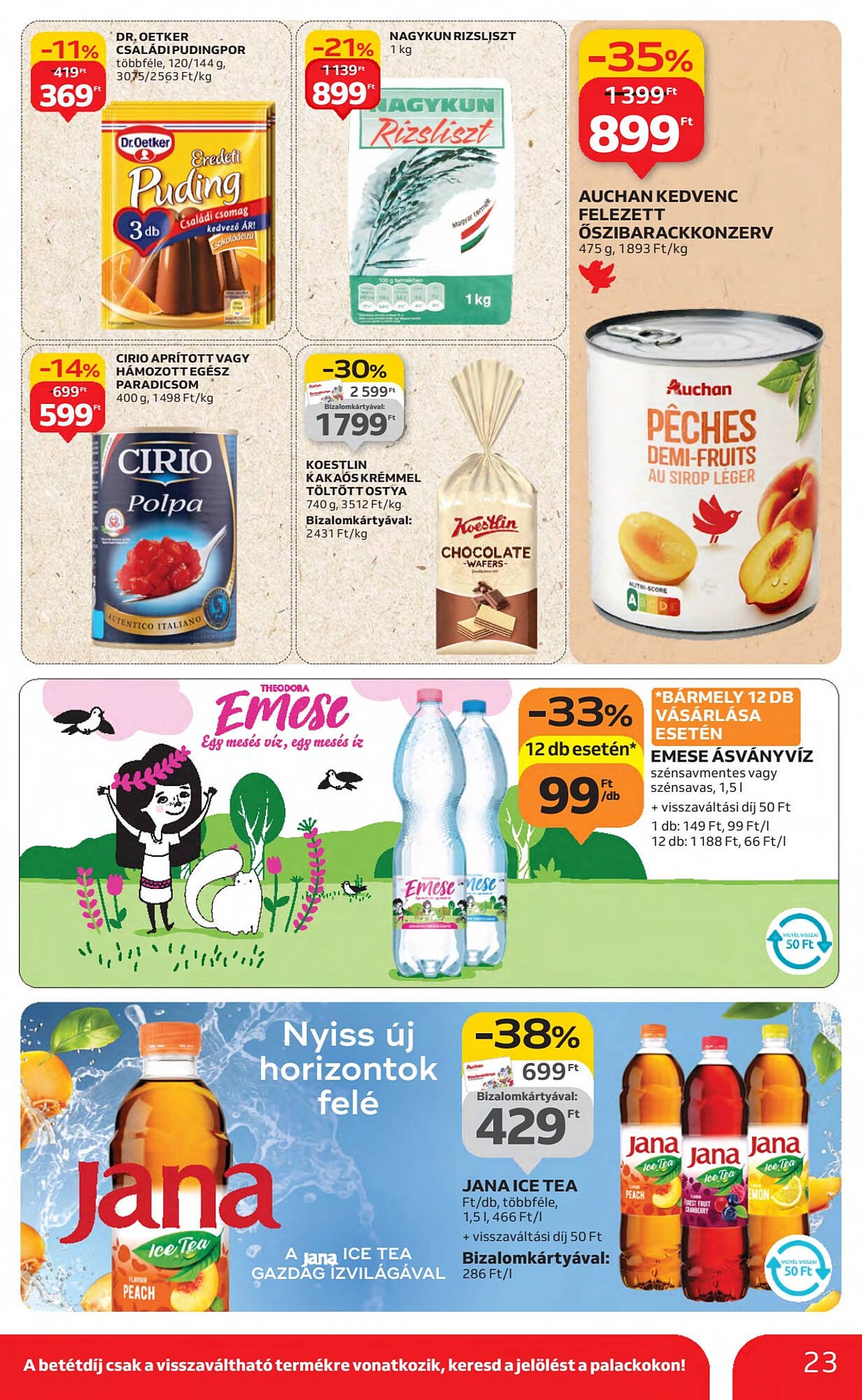 Auchan akciós újság (2025-08-21 - 2025-08-27)
