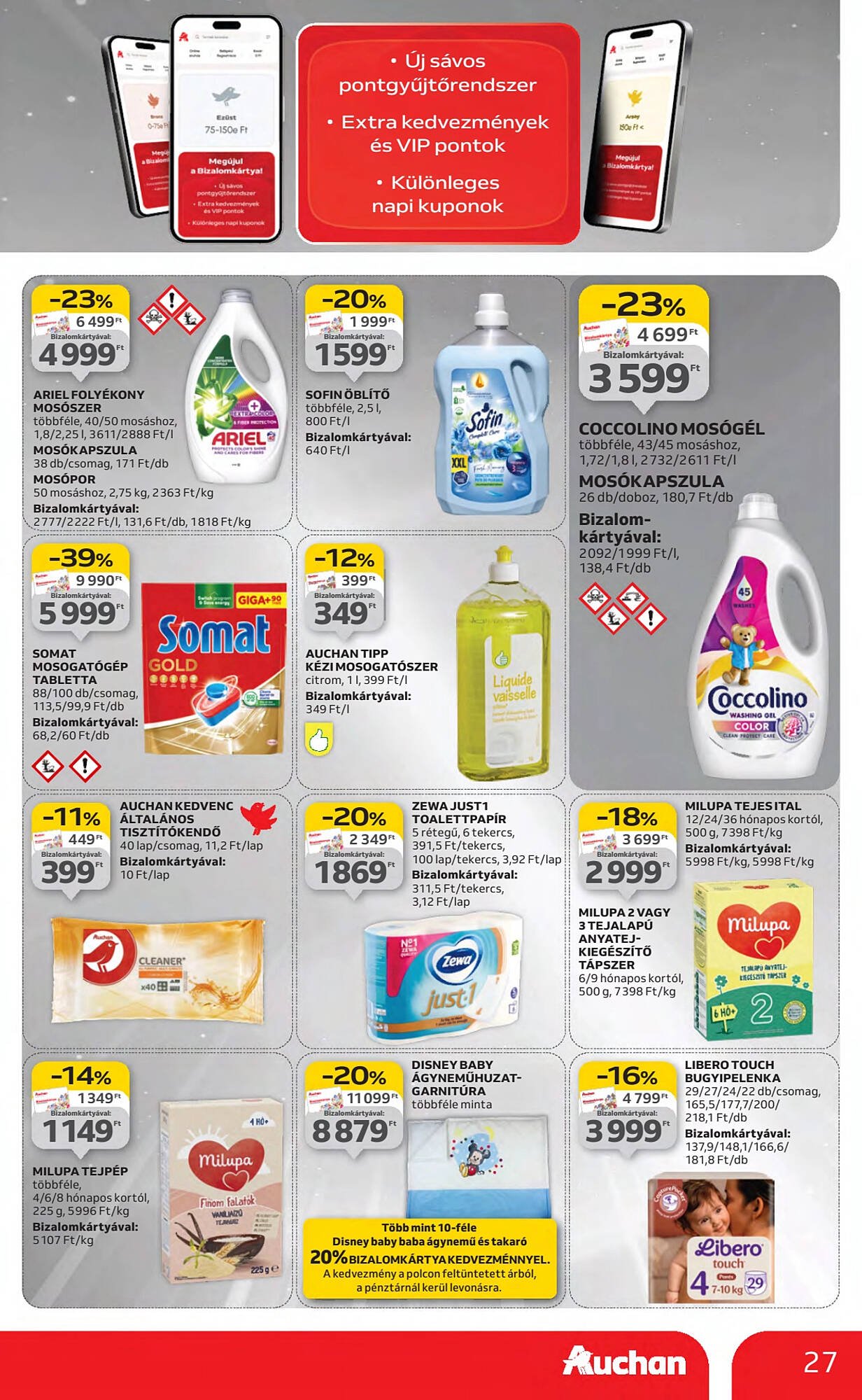 Auchan akciós újság (2025-08-21 - 2025-08-27)