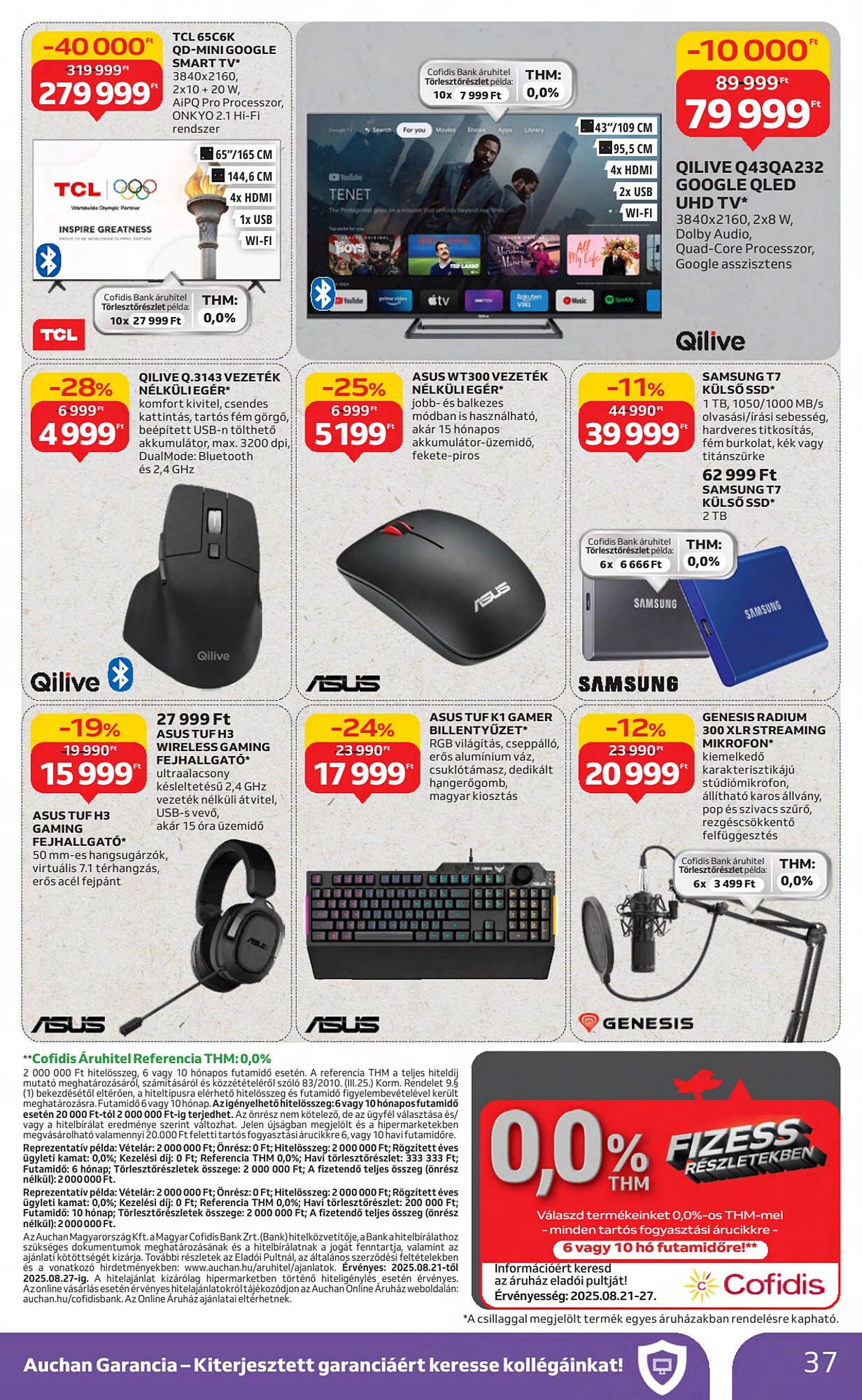 Auchan akciós újság (2025-08-21 - 2025-08-27)