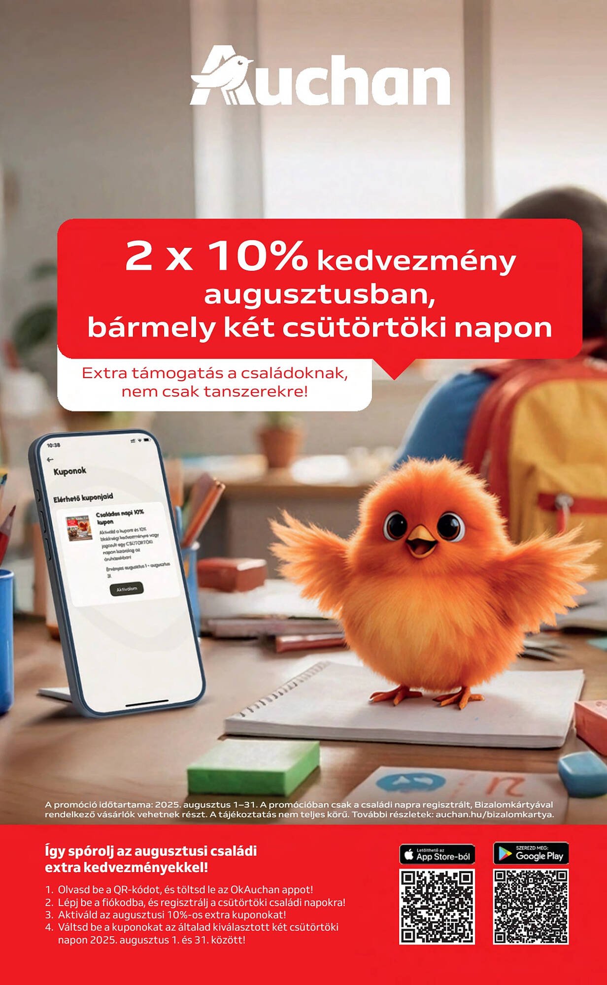 Auchan akciós újság (2025-08-21 - 2025-08-27)