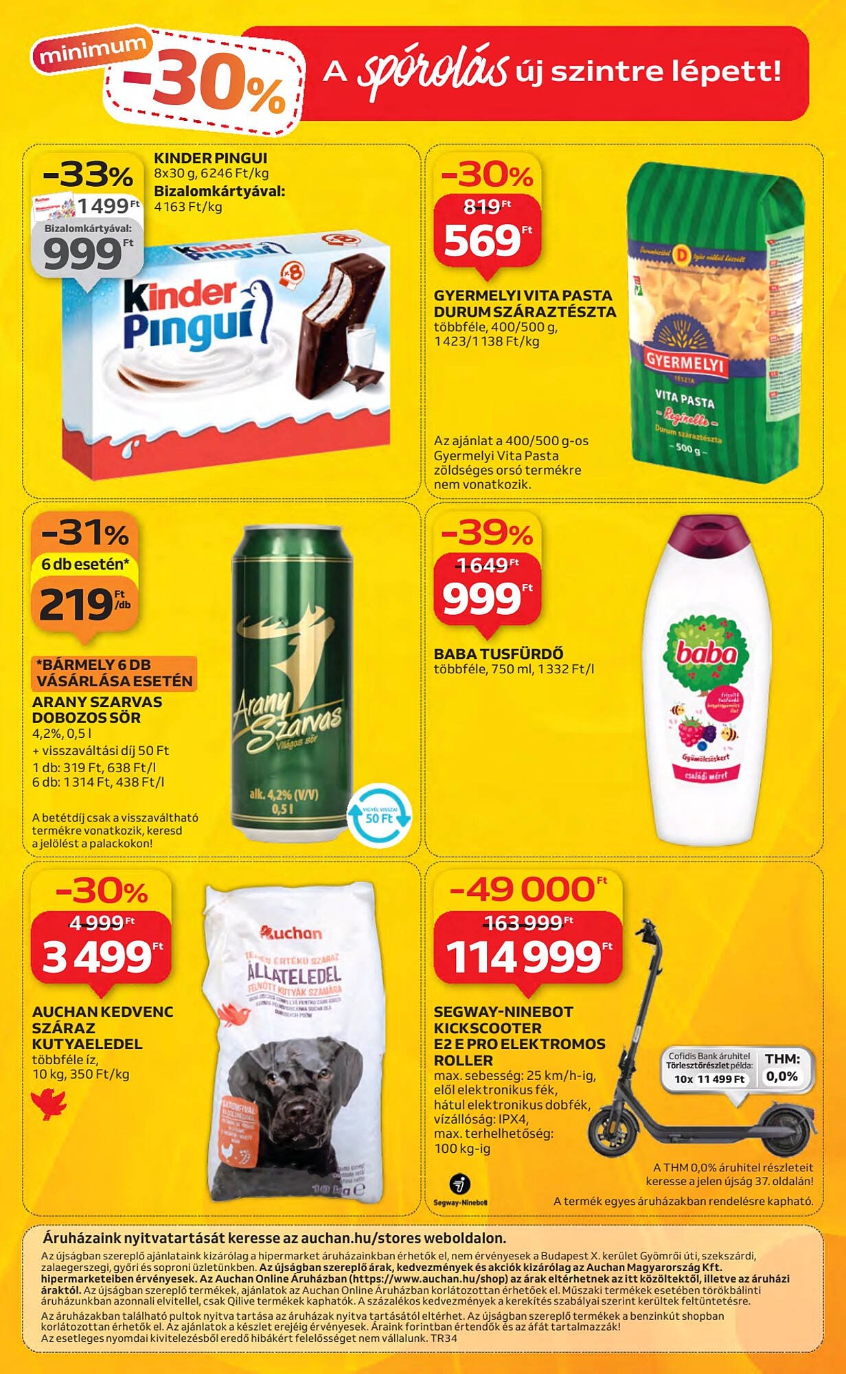 Auchan akciós újság (2025-08-21 - 2025-08-27)