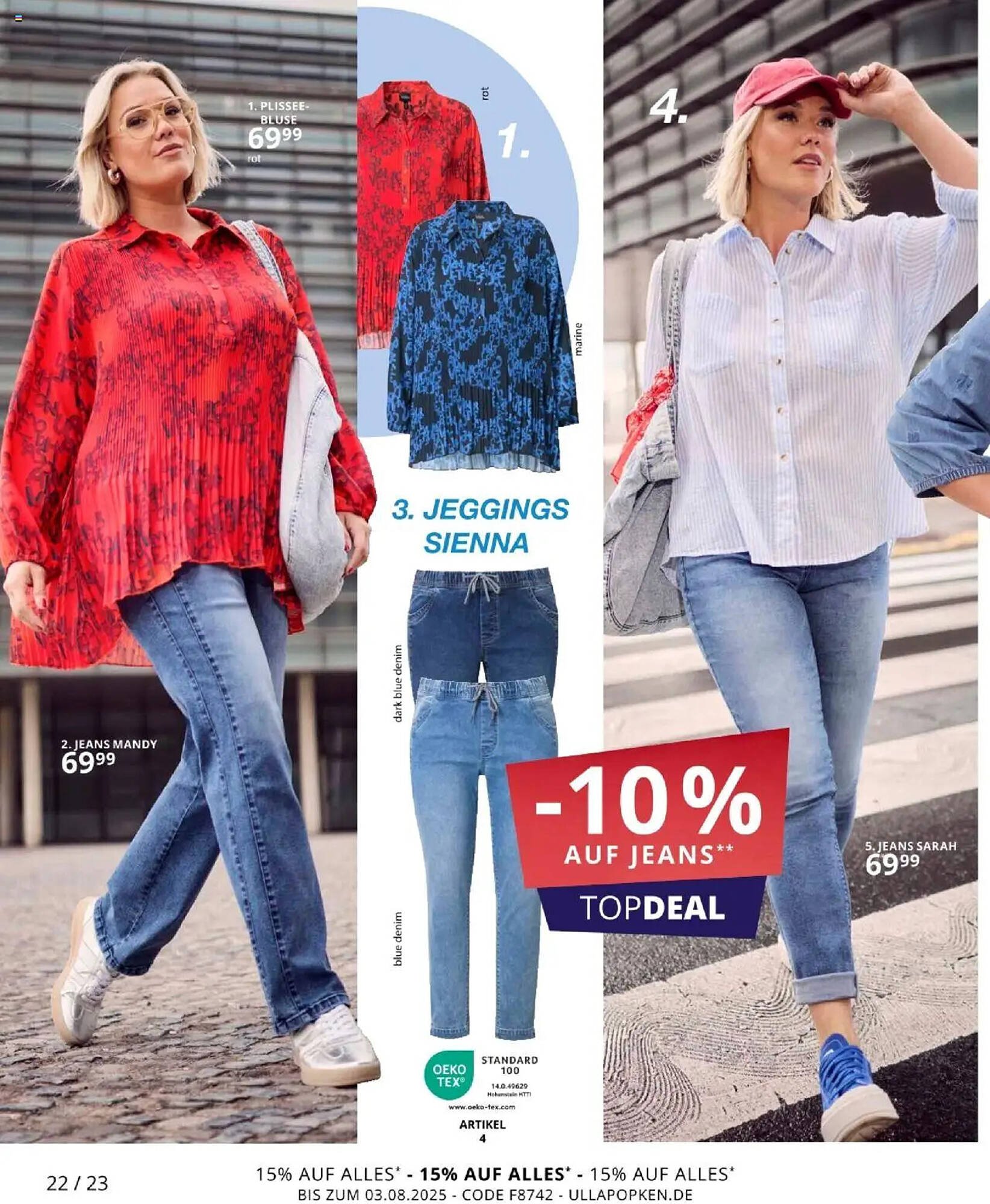 Ulla Popken akciós újság (2025-08-01 - 2025-08-31)