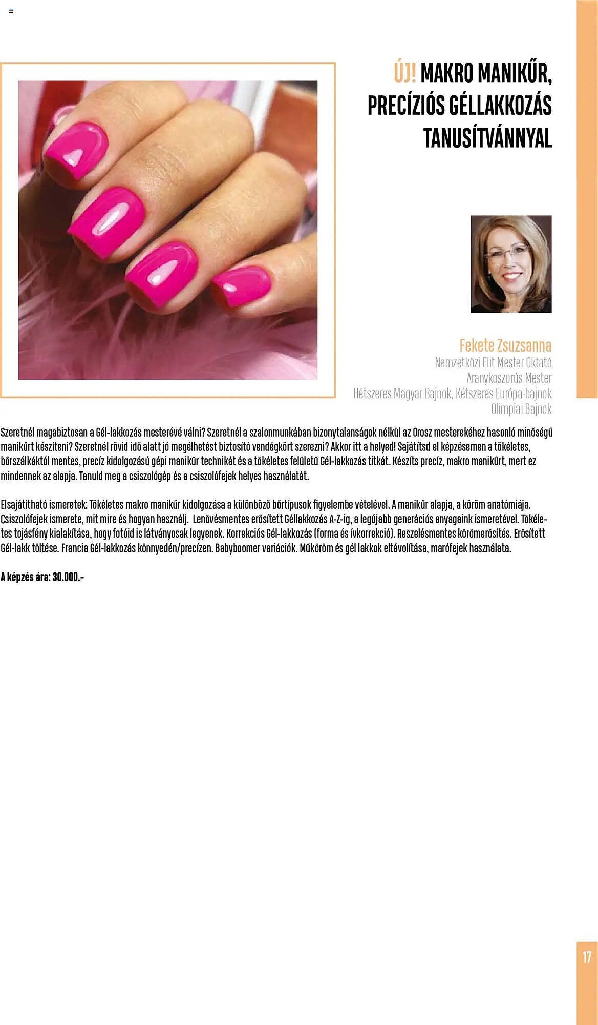Crystal Nails akciós újság (2025-09-07 - 2025-11-30)