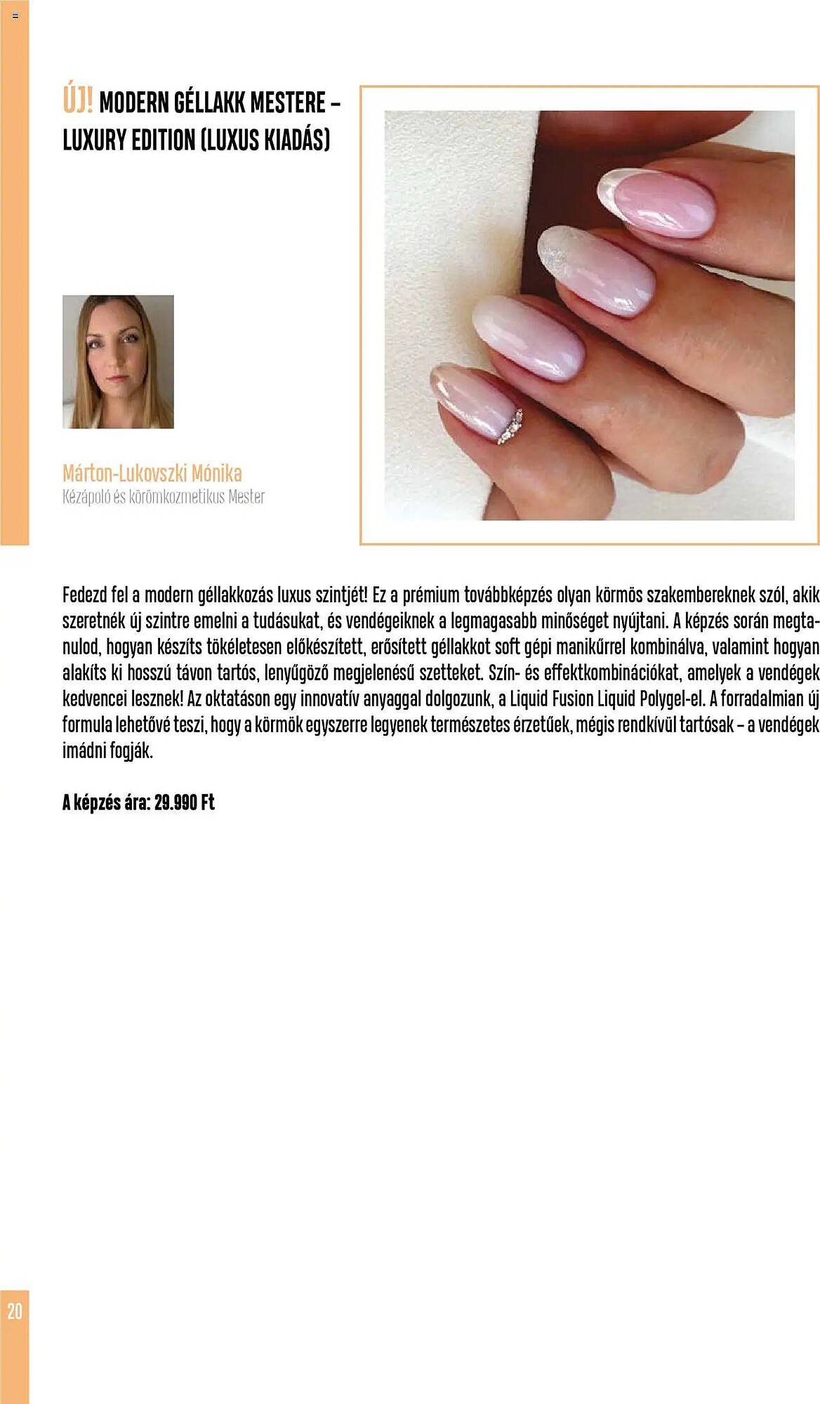 Crystal Nails akciós újság (2025-09-07 - 2025-11-30)