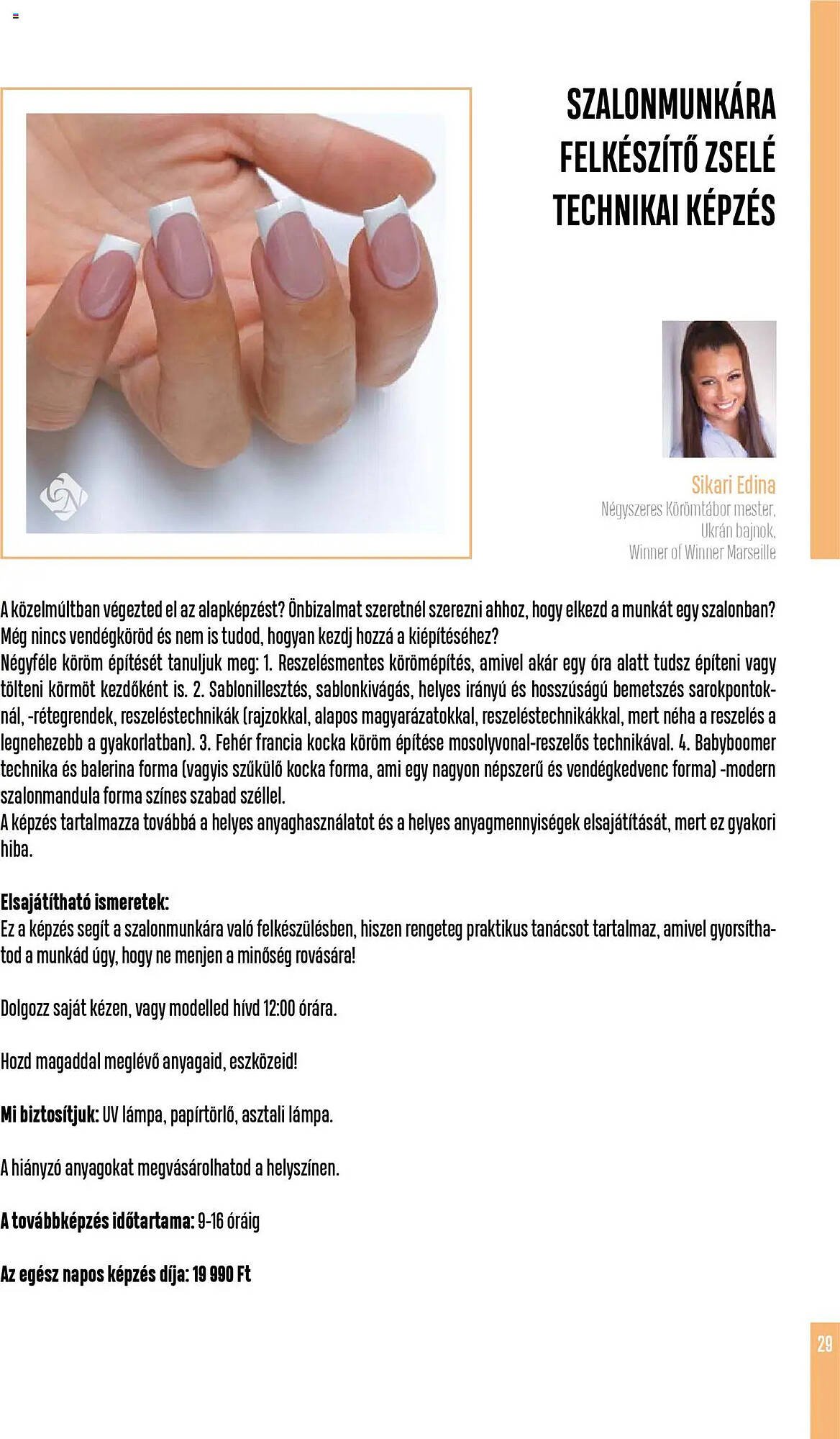 Crystal Nails akciós újság (2025-09-07 - 2025-11-30)
