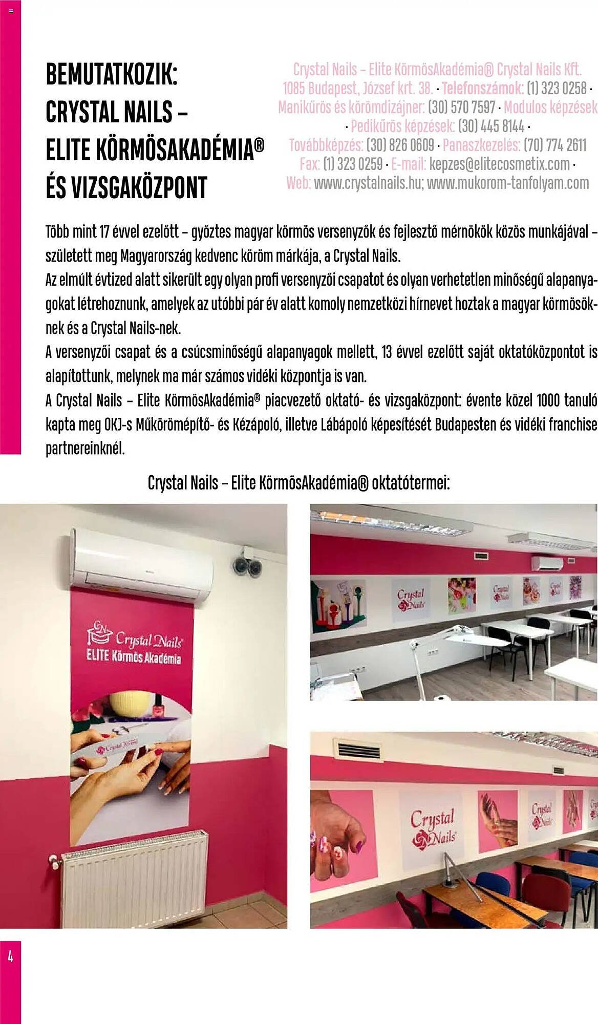 Crystal Nails akciós újság (2025-09-07 - 2025-11-30)